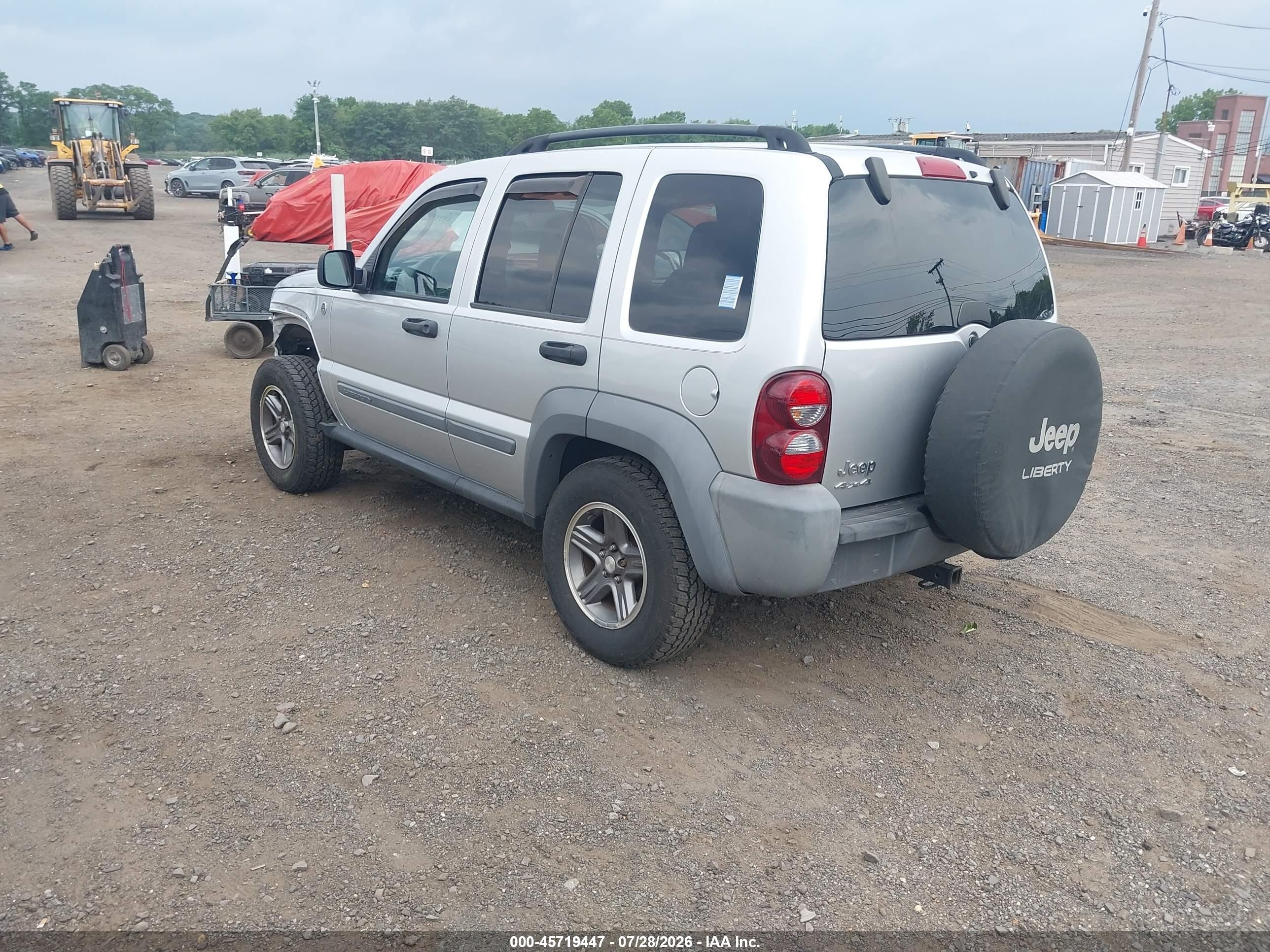 2005 Jeep Liberty Sport Gray vin: 1J4GL48K05W568895