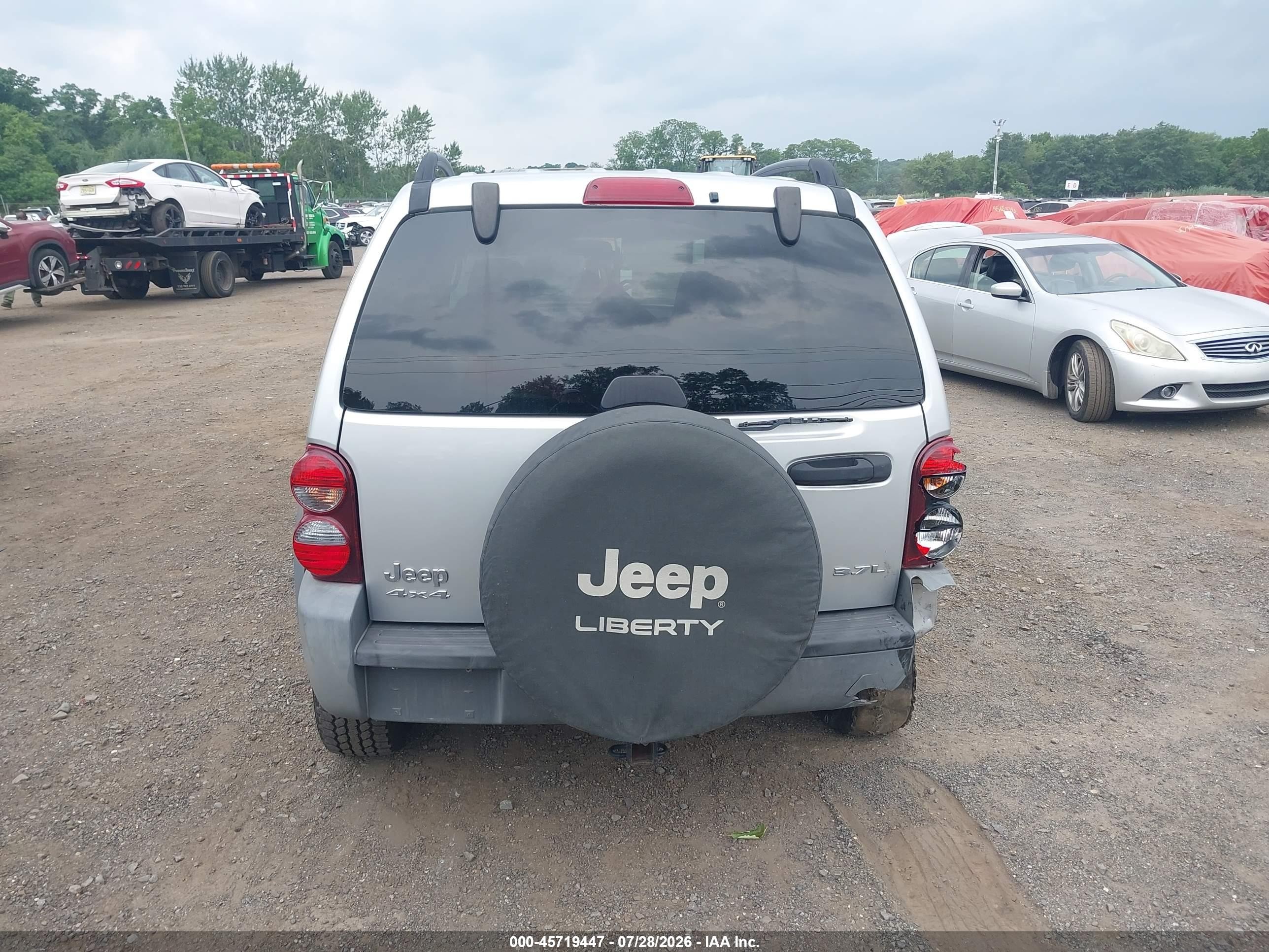 2005 Jeep Liberty Sport Gray vin: 1J4GL48K05W568895