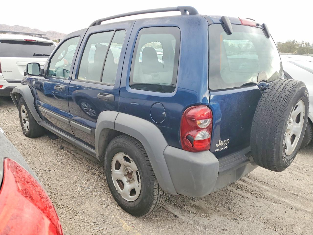 2005 Jeep Liberty Sport Blue vin: 1J4GL48K05W631932