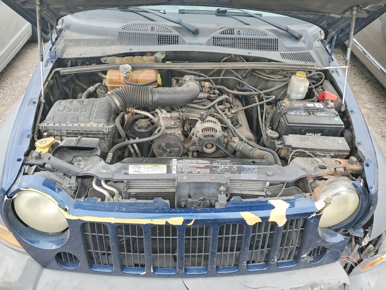 2005 Jeep Liberty Sport Blue vin: 1J4GL48K05W631932