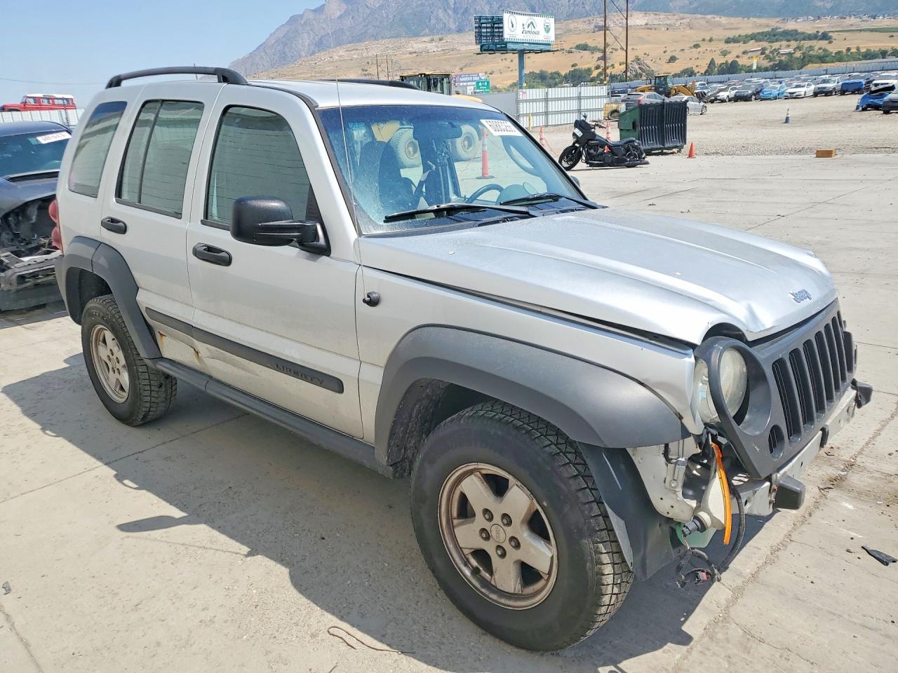 2006 Jeep Liberty Sport Silver vin: 1J4GL48K06W231032