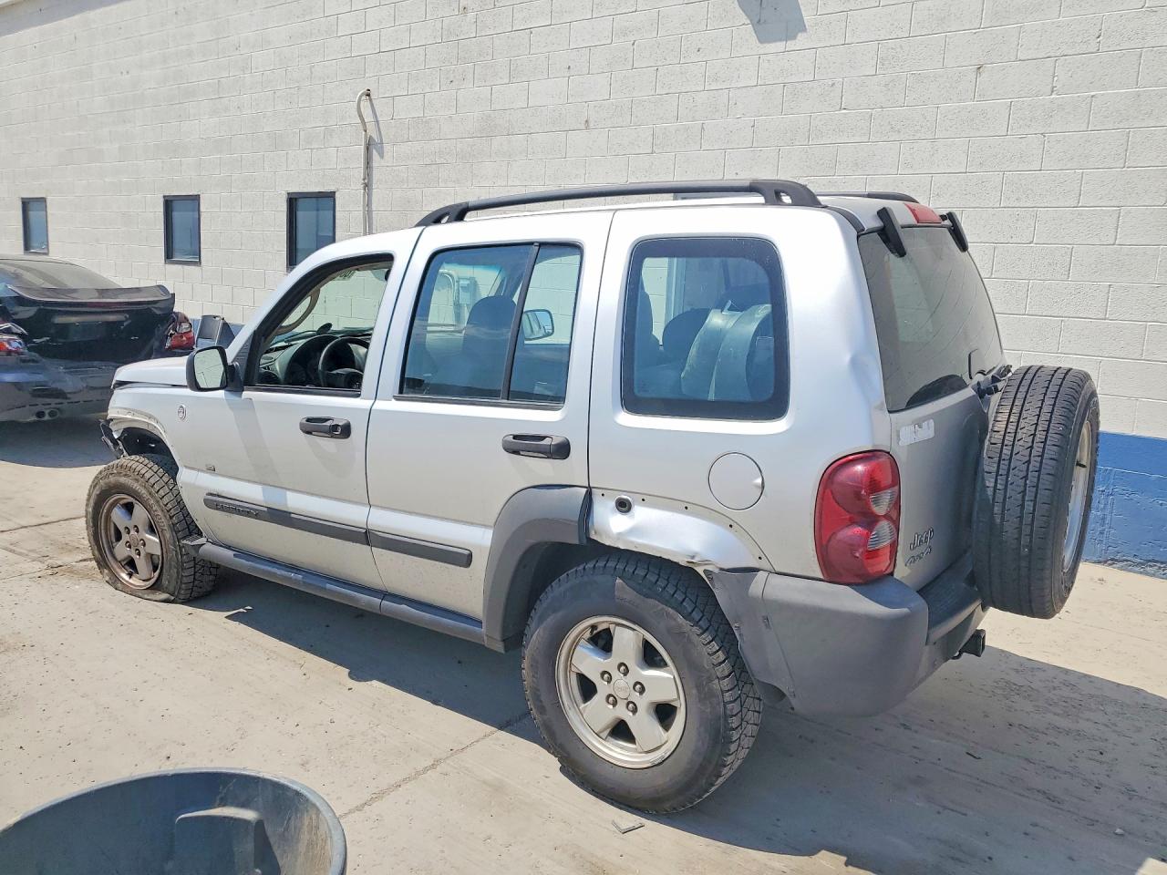 2006 Jeep Liberty Sport Silver vin: 1J4GL48K06W231032