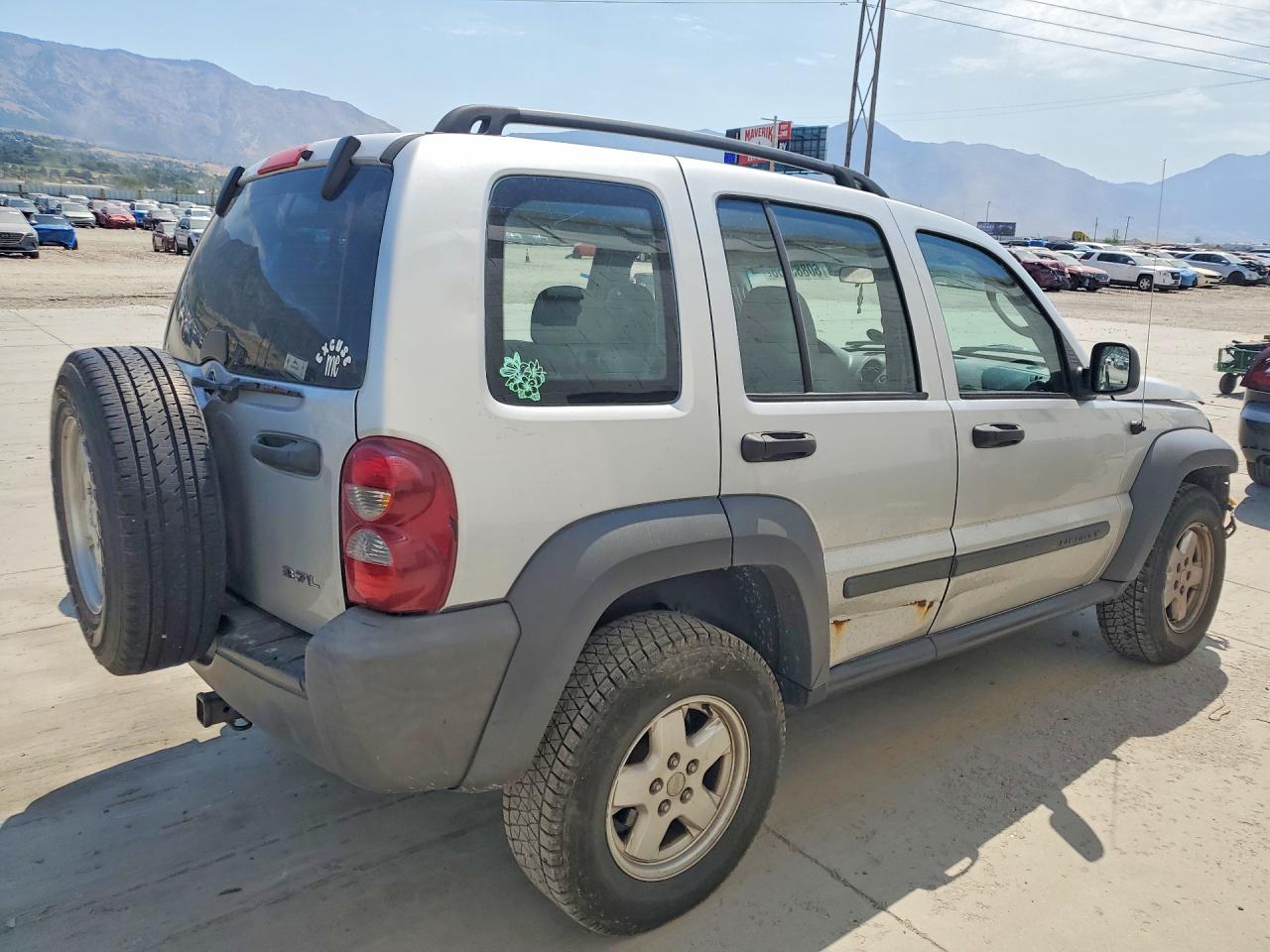 2006 Jeep Liberty Sport Silver vin: 1J4GL48K06W231032