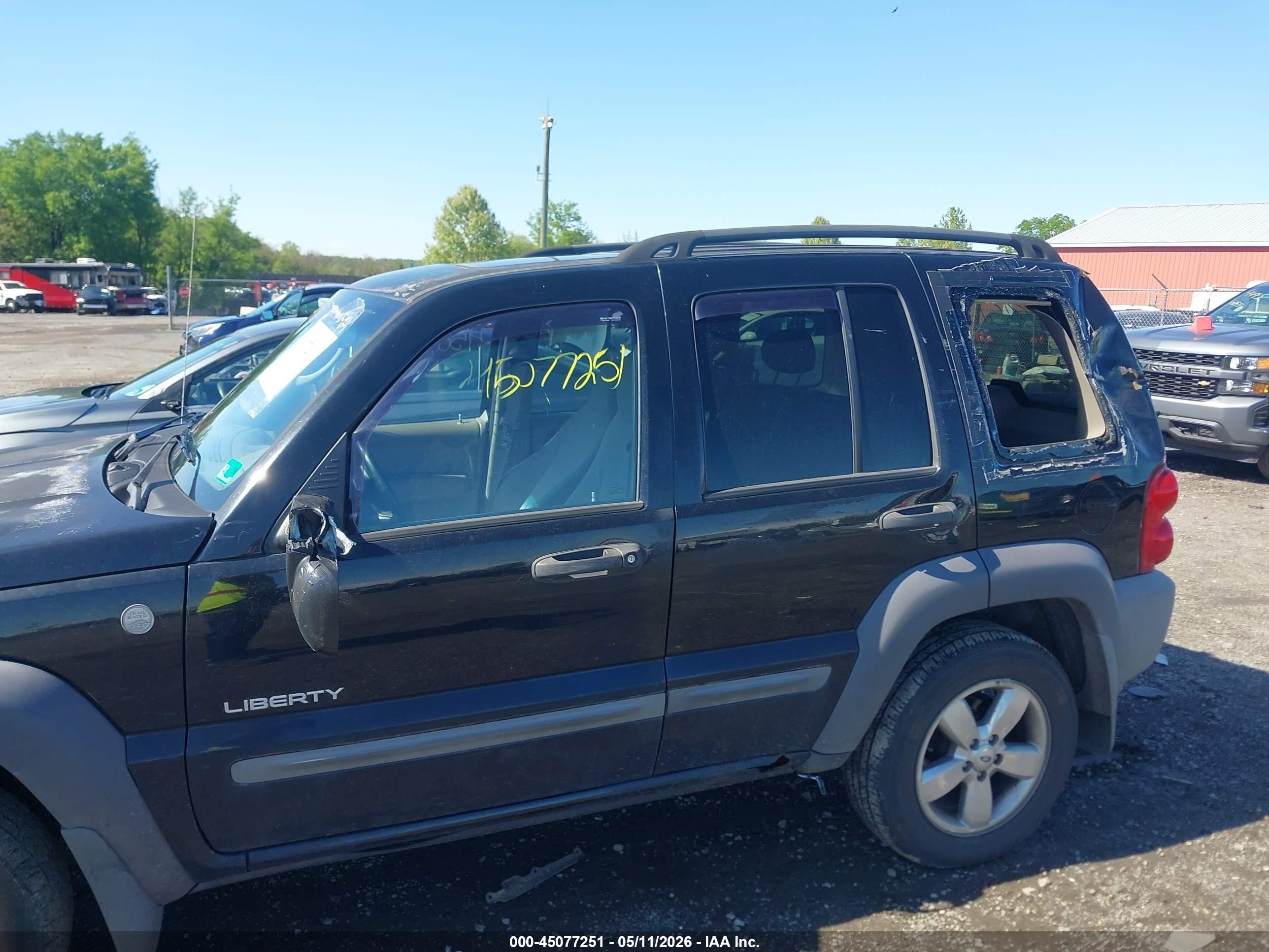 2004 Jeep Liberty Sport Black vin: 1J4GL48K14W177494