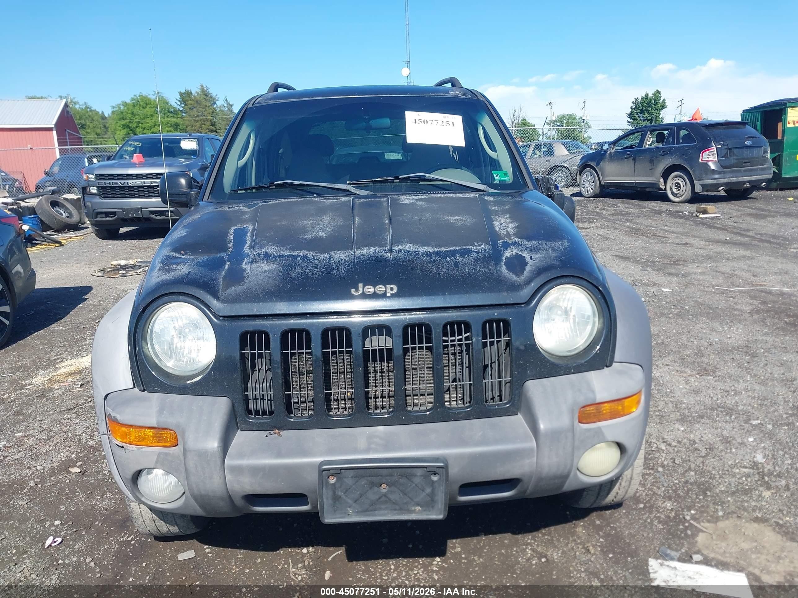 2004 Jeep Liberty Sport Black vin: 1J4GL48K14W177494