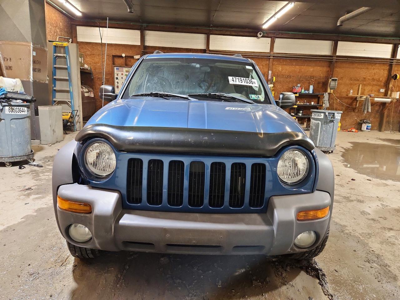 2004 Jeep Liberty Sport Blue vin: 1J4GL48K14W185031