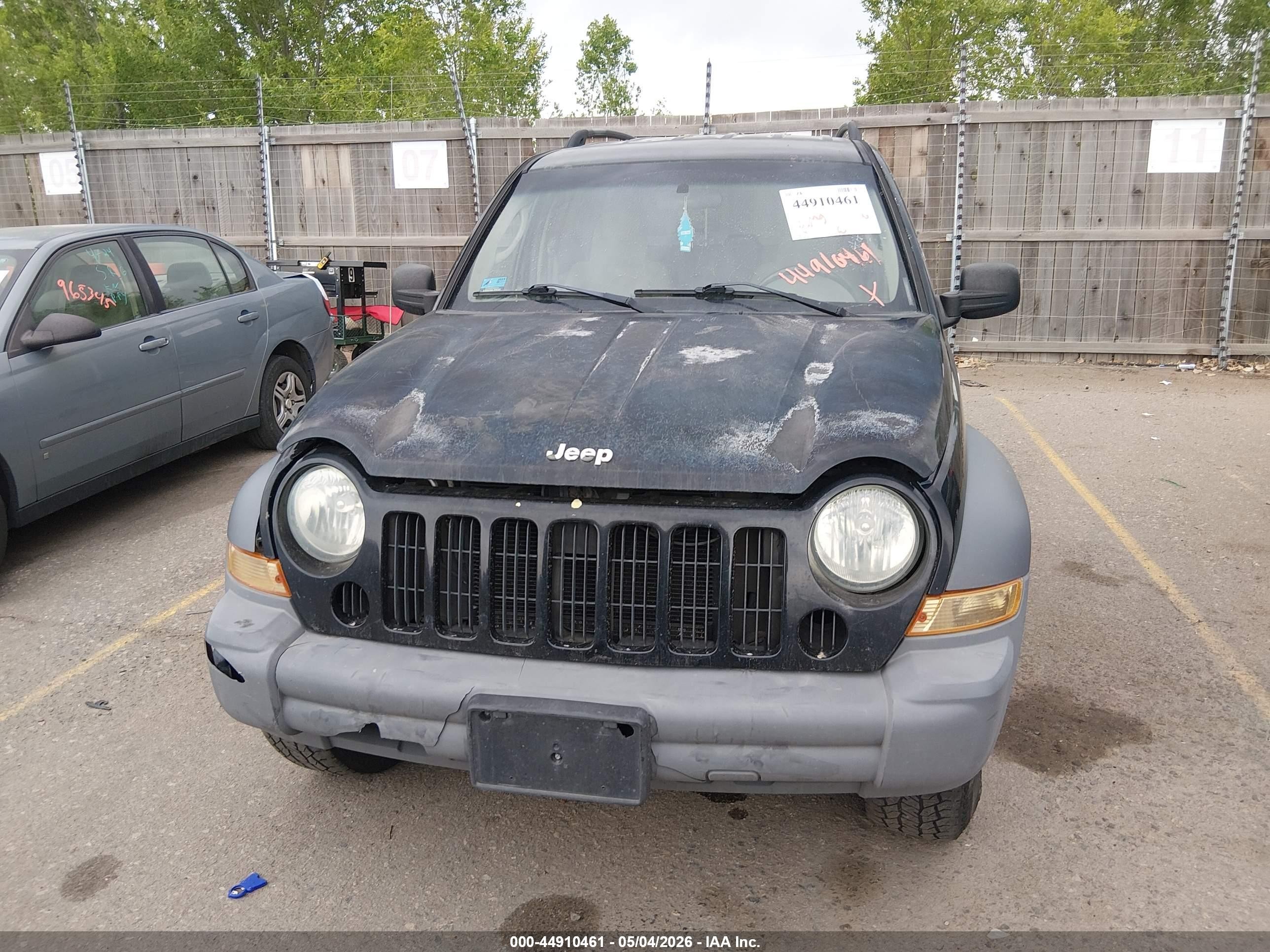 2005 Jeep Liberty Sport Черный vin: 1J4GL48K15W545626