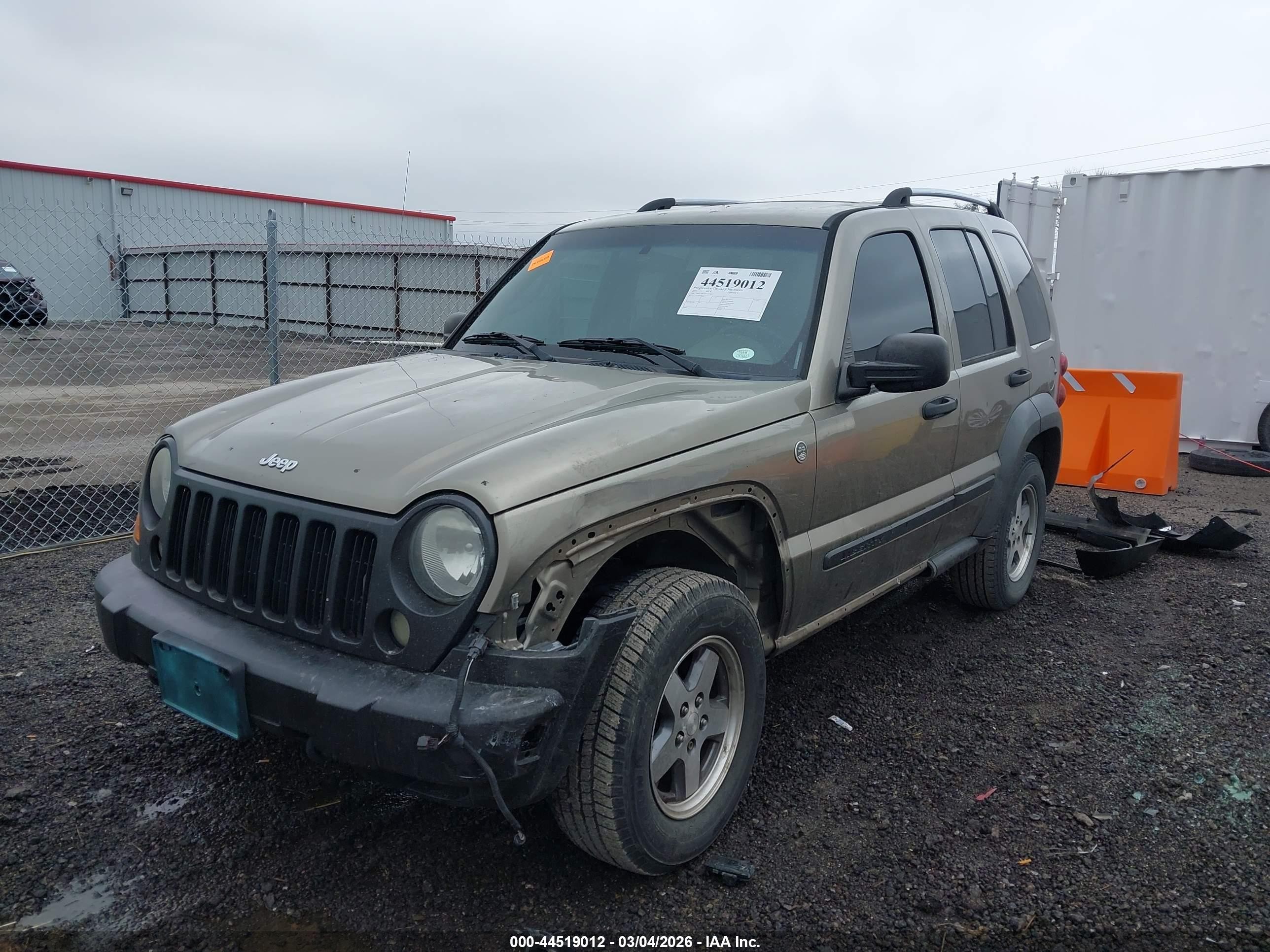 2006 Jeep Liberty Sport Tan vin: 1J4GL48K16W147303
