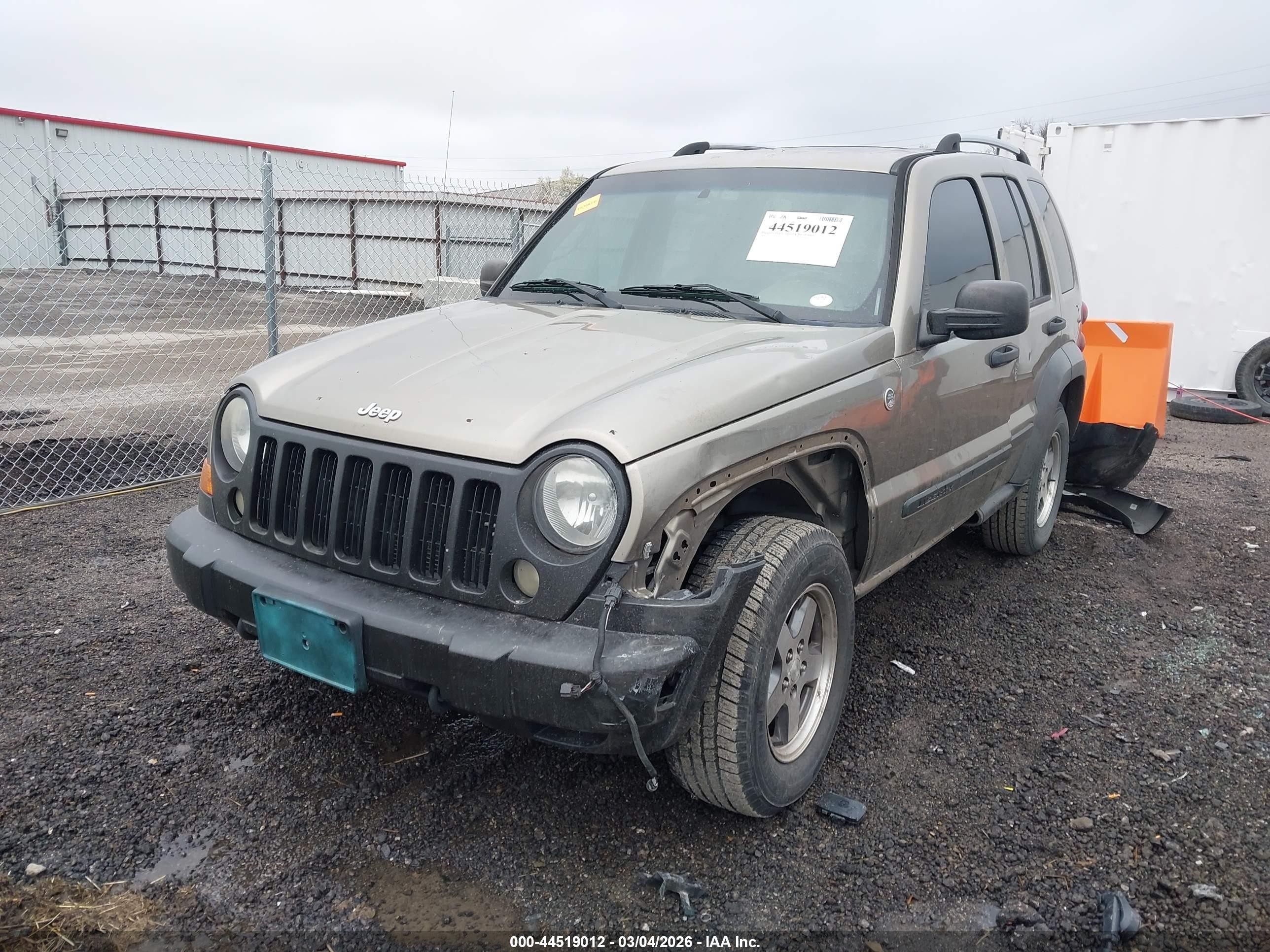 2006 Jeep Liberty Sport Tan vin: 1J4GL48K16W147303
