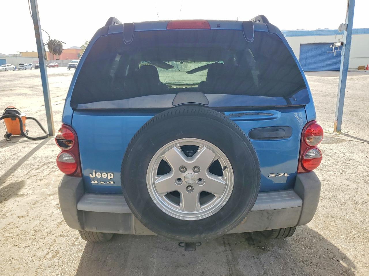 2006 Jeep Liberty Sport Blue vin: 1J4GL48K16W178258
