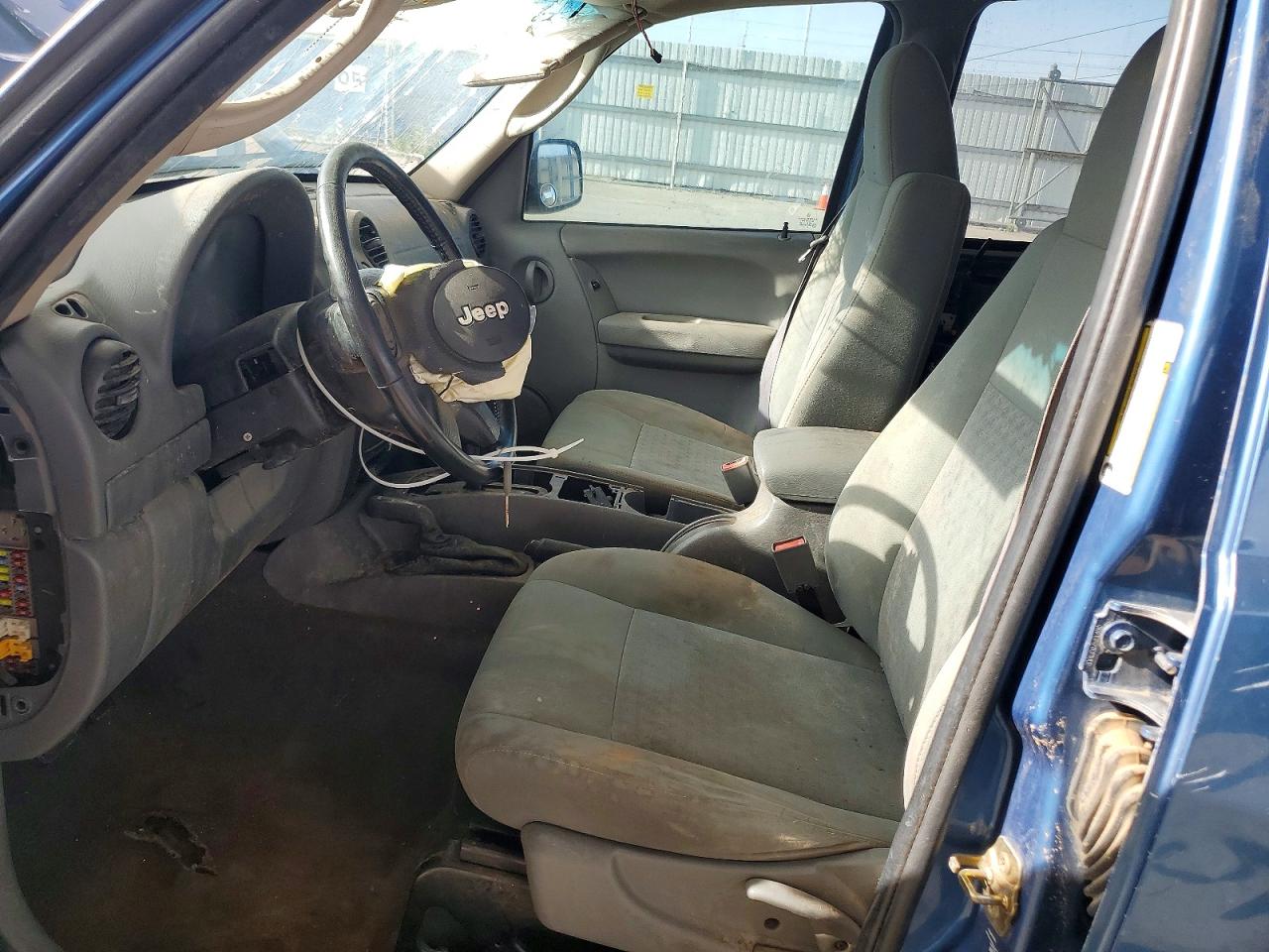 2006 Jeep Liberty Sport Blue vin: 1J4GL48K16W178258