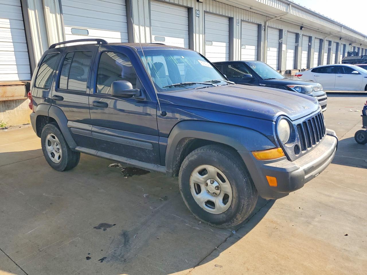 2006 Jeep Liberty Sport Blue vin: 1J4GL48K16W182231
