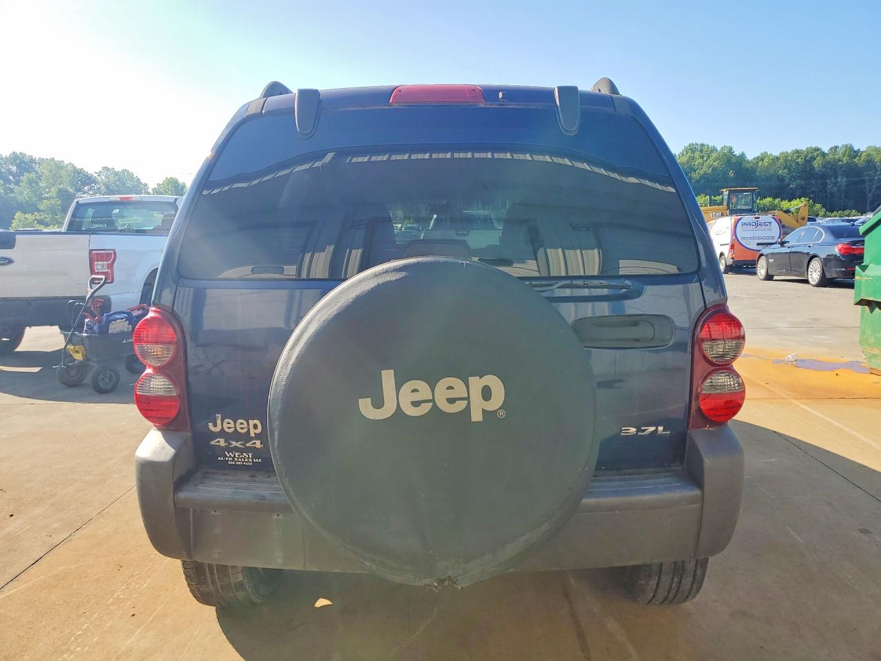 2006 Jeep Liberty Sport Blue vin: 1J4GL48K16W182231