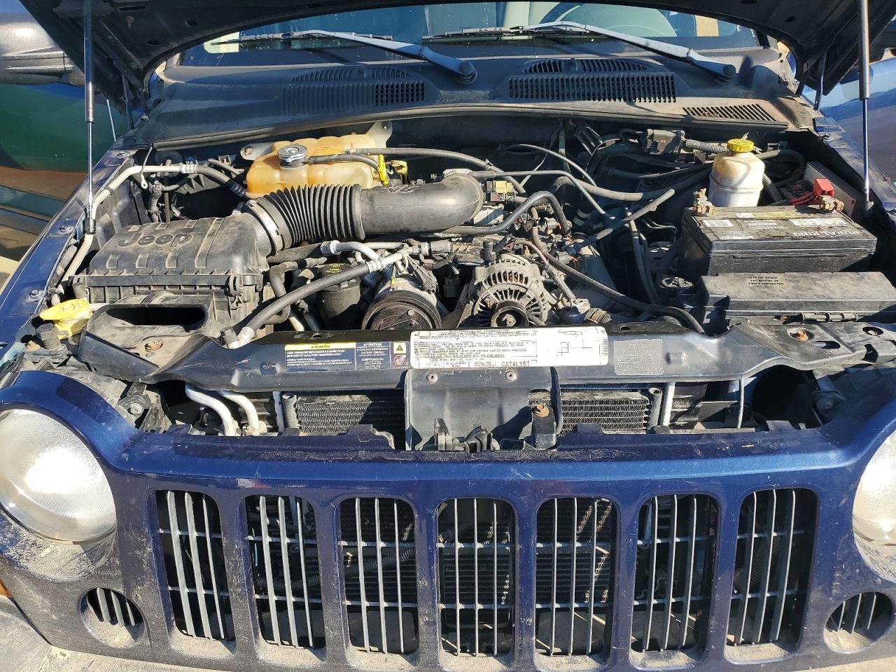2006 Jeep Liberty Sport Blue vin: 1J4GL48K16W182231
