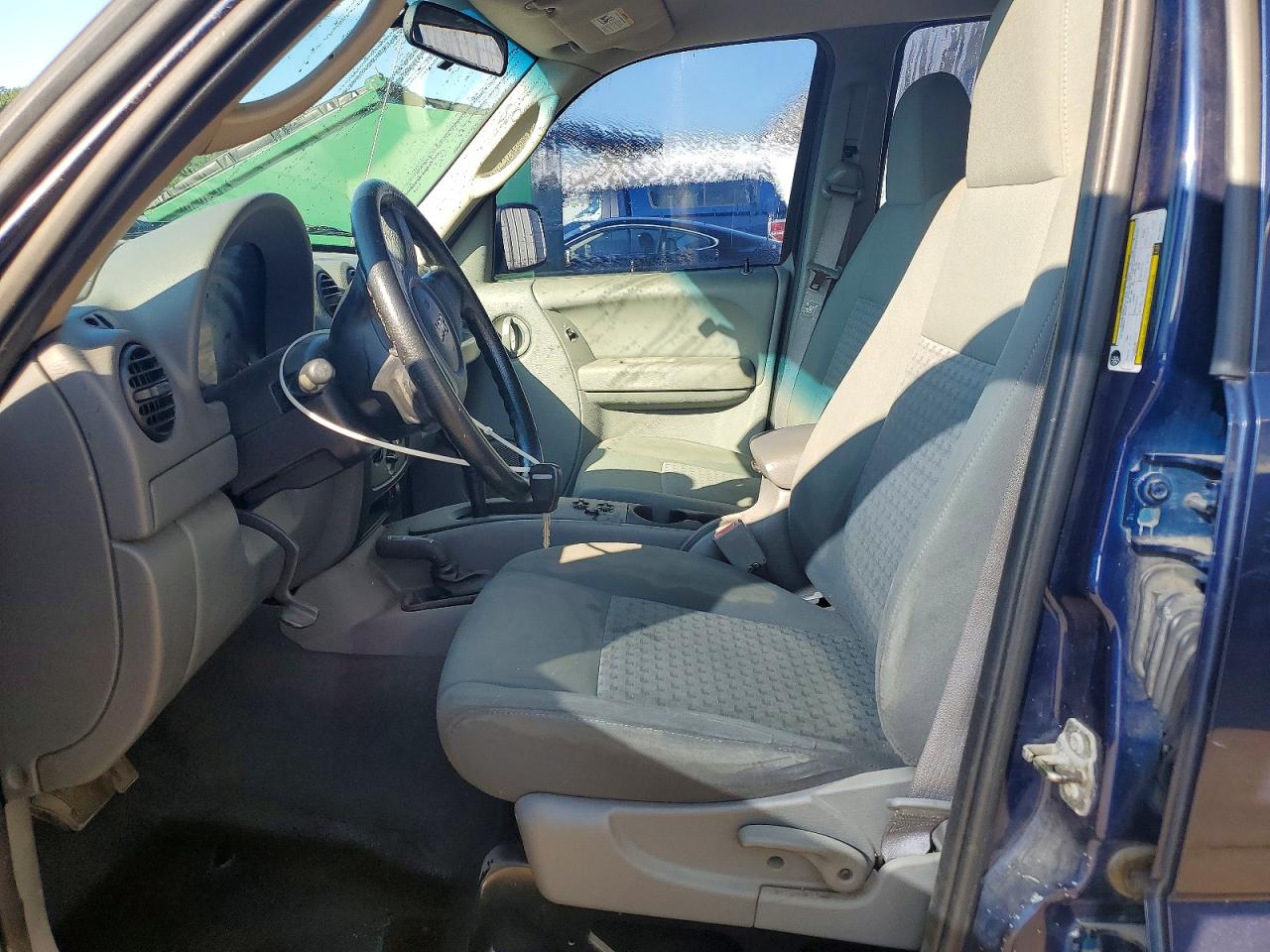 2006 Jeep Liberty Sport Blue vin: 1J4GL48K16W182231