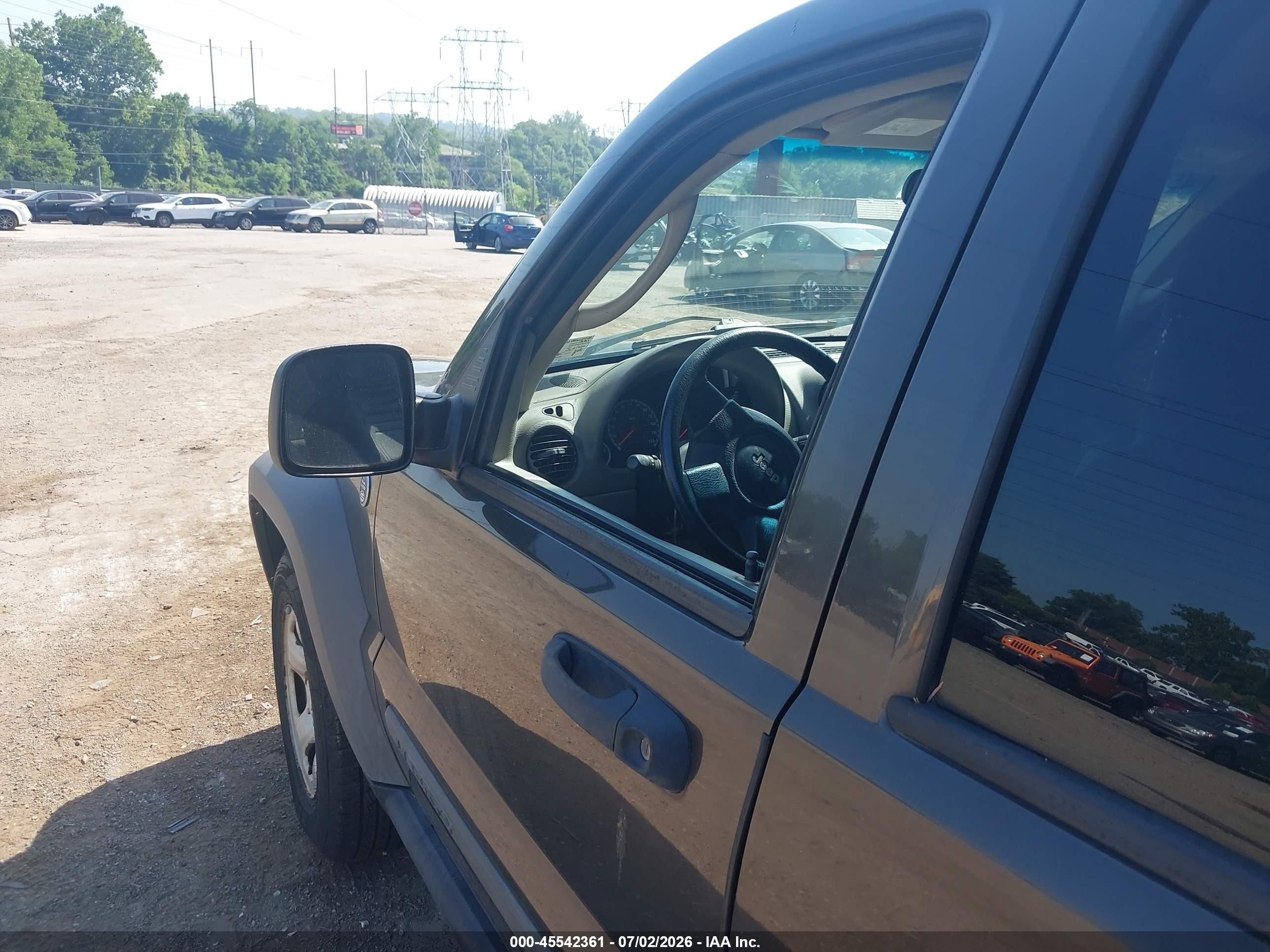 2006 Jeep Liberty Sport Gray vin: 1J4GL48K16W249099