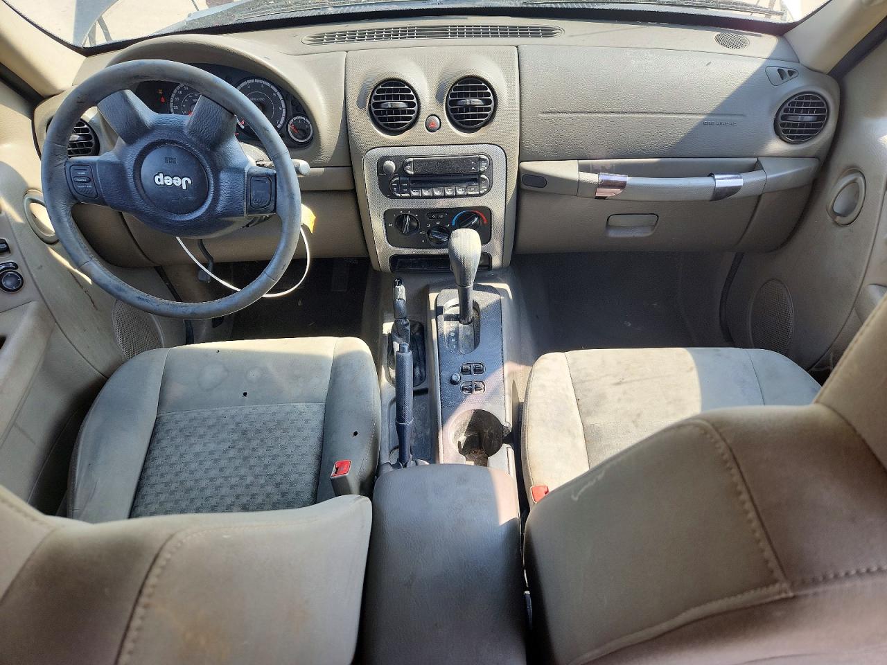 2006 Jeep Liberty Sport Бежевый vin: 1J4GL48K16W257879