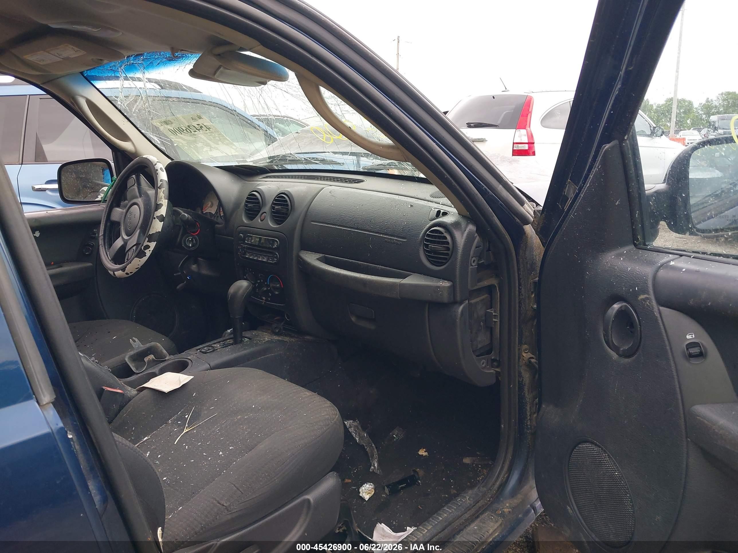 2004 Jeep Liberty Sport Blue vin: 1J4GL48K24W111908