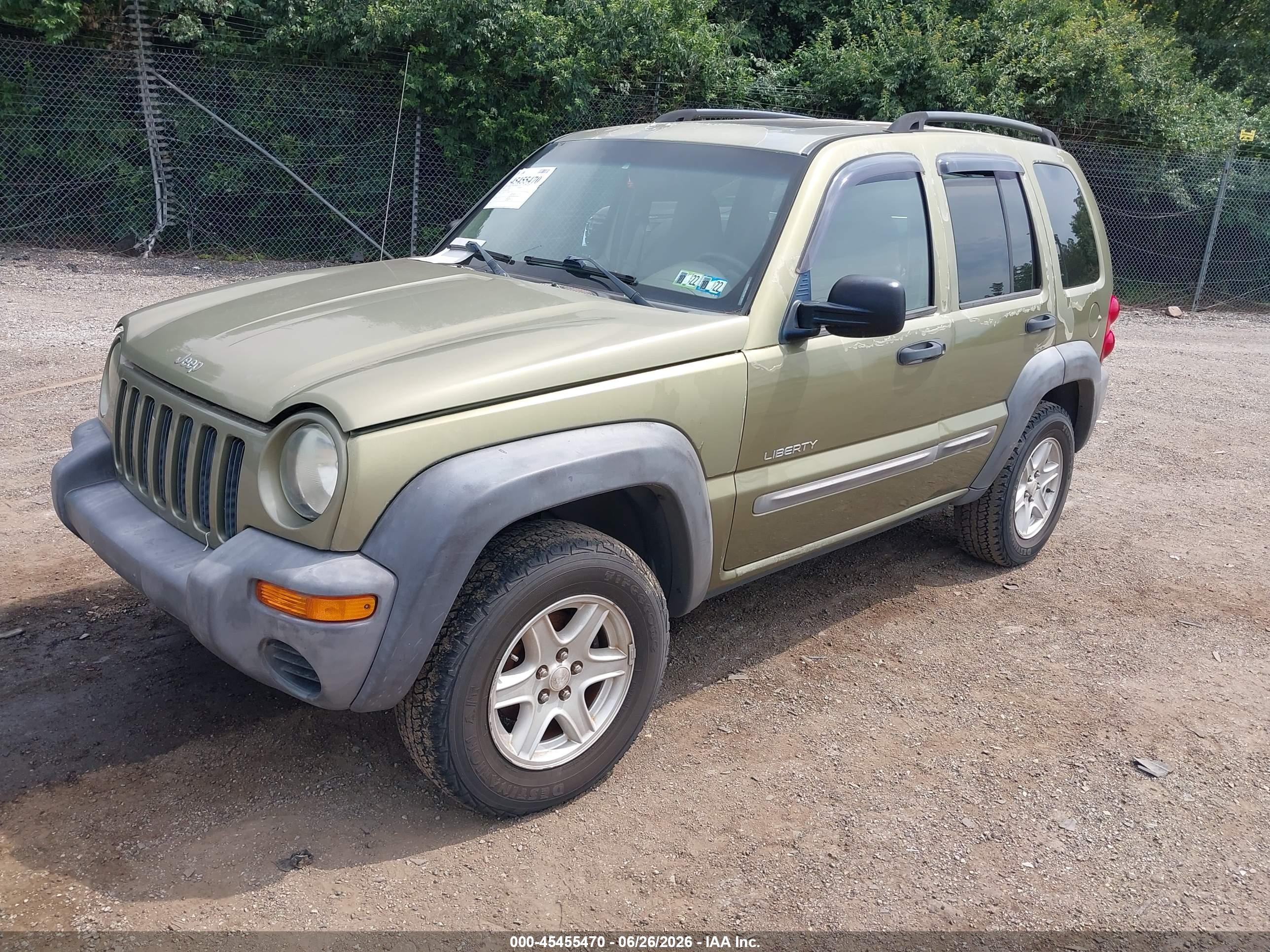 2004 Jeep Liberty Sport Gold vin: 1J4GL48K24W138932