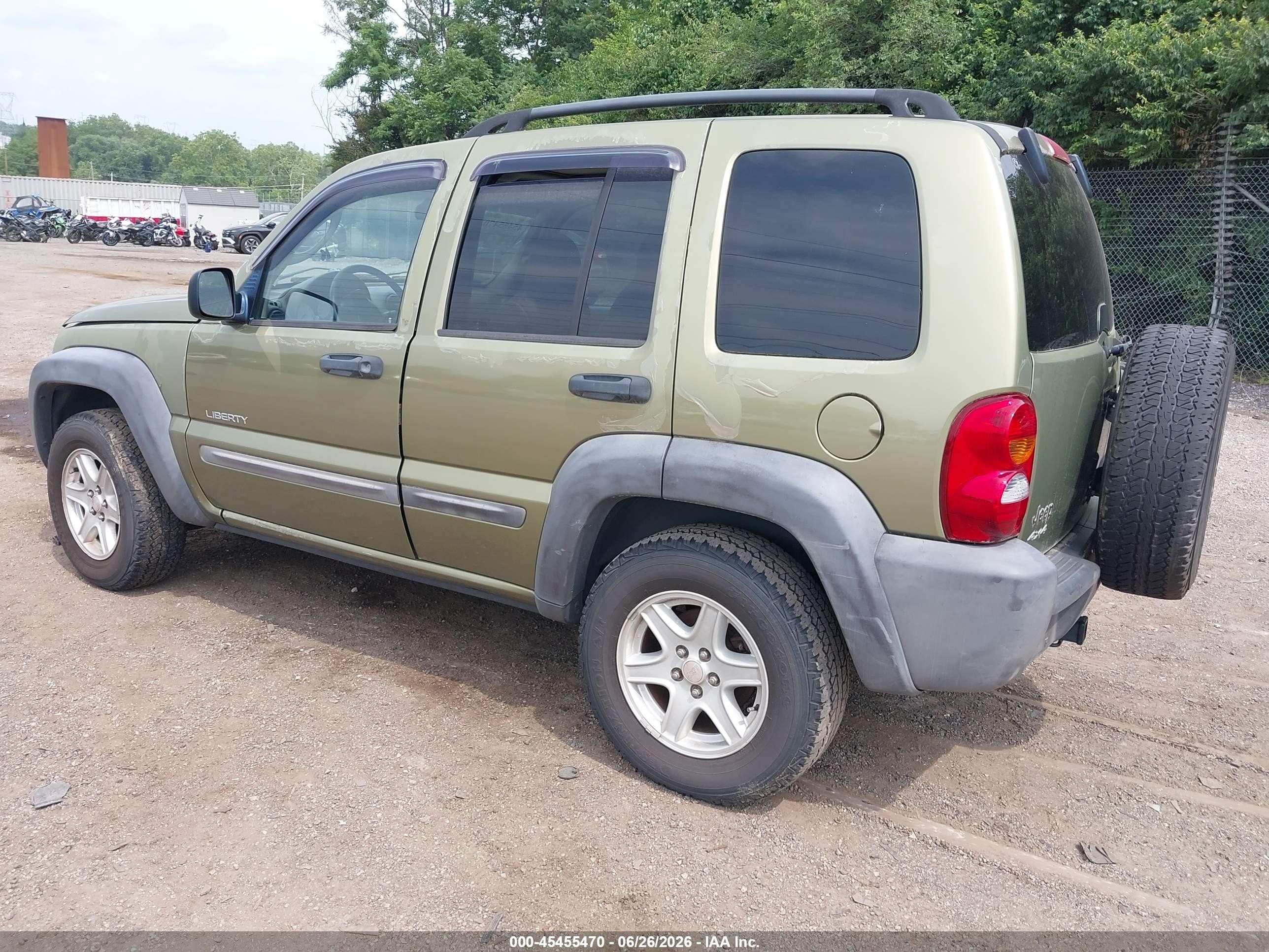 2004 Jeep Liberty Sport Gold vin: 1J4GL48K24W138932