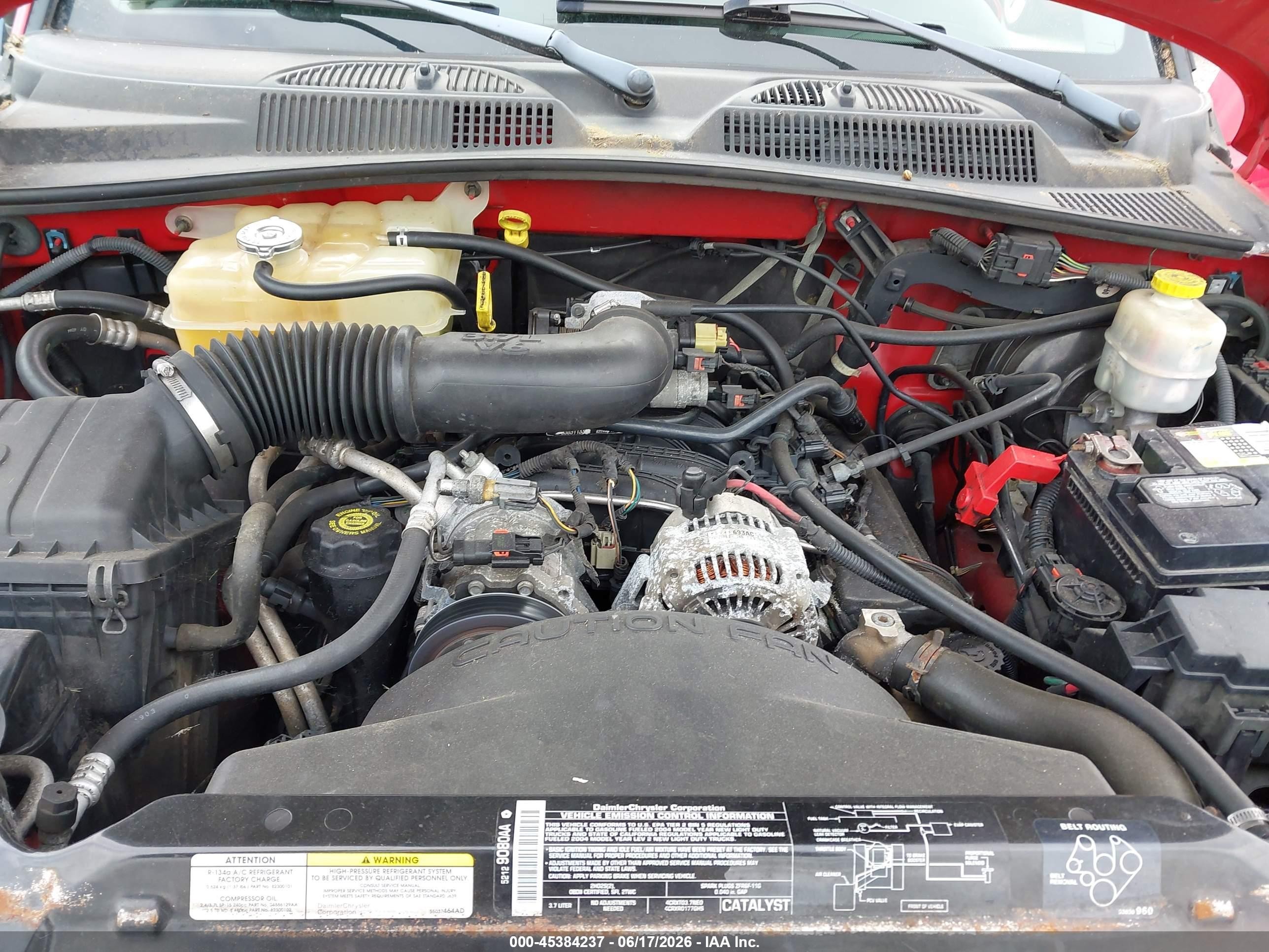 2004 Jeep Liberty Sport Red vin: 1J4GL48K24W201527