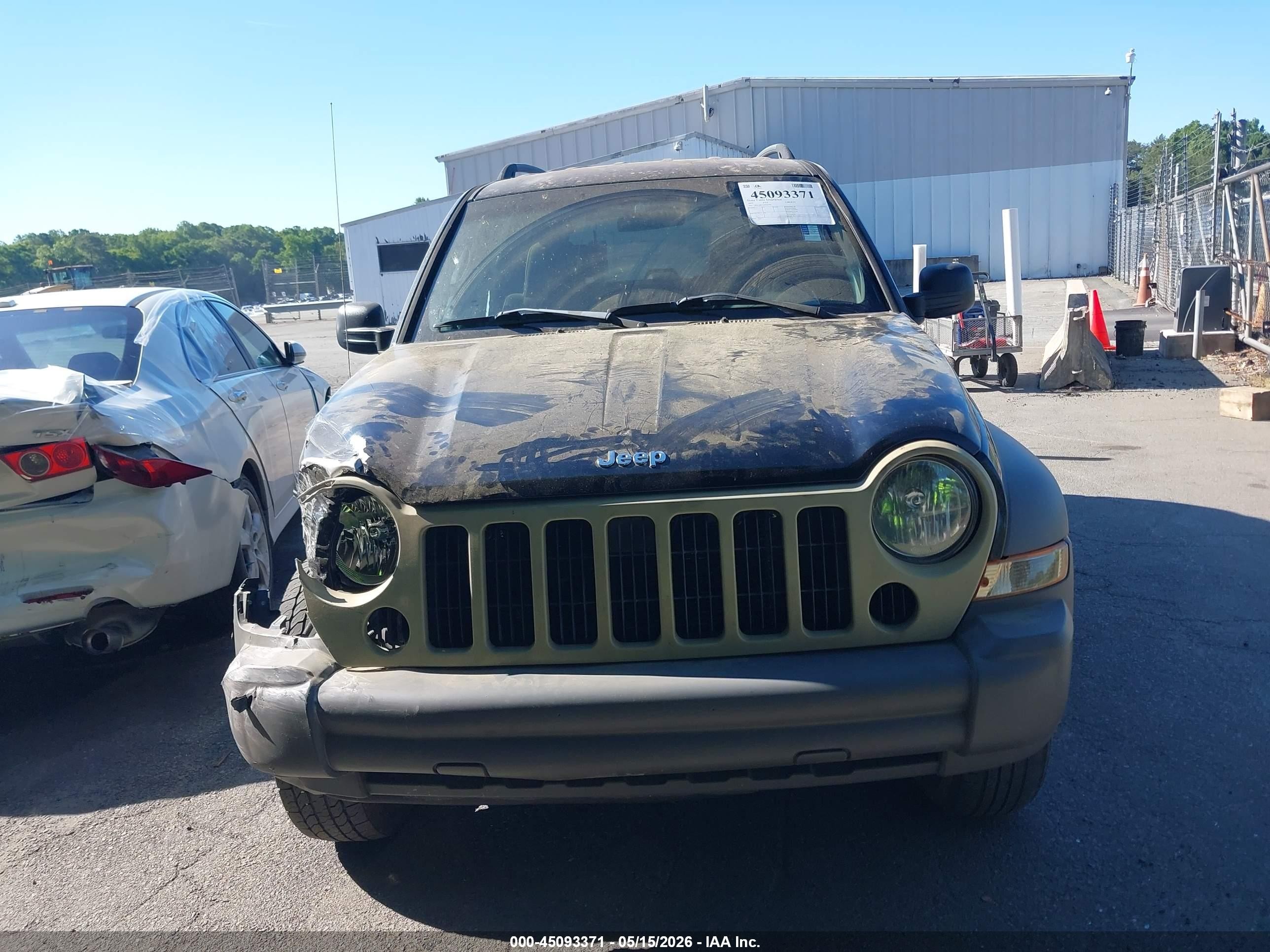 2005 Jeep Liberty Sport Black vin: 1J4GL48K25W622763