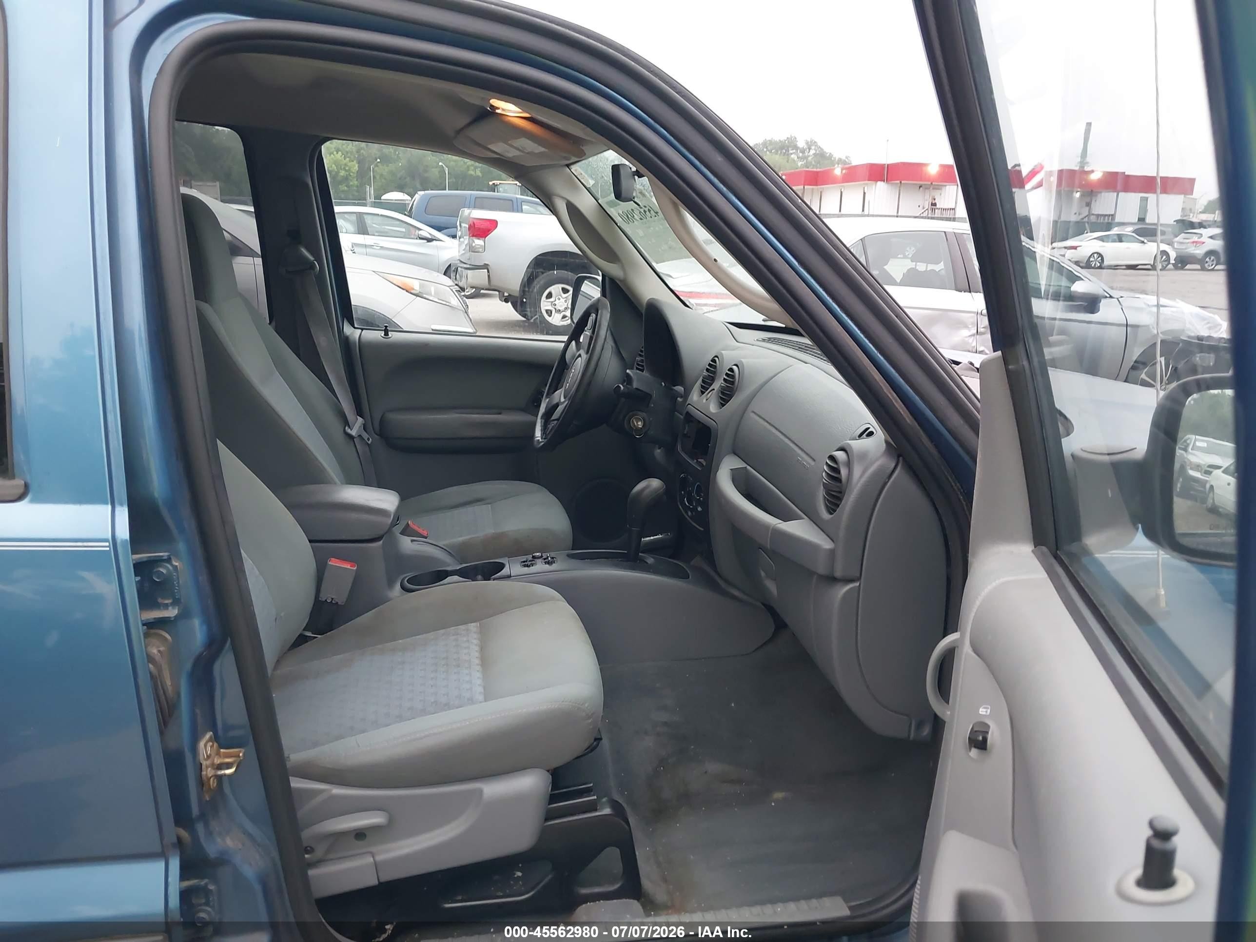 2006 Jeep Liberty Sport Blue vin: 1J4GL48K26W102709