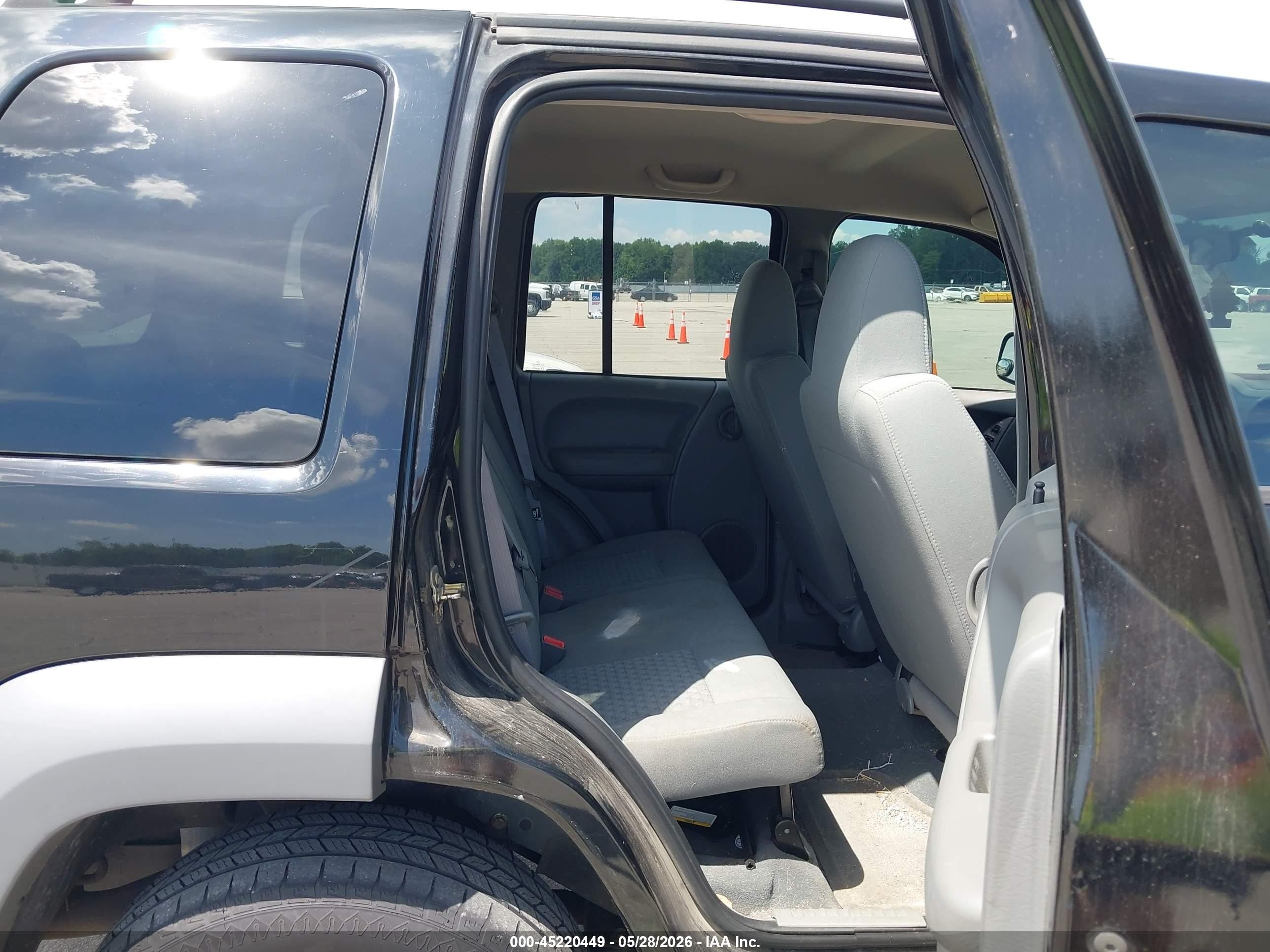 2006 Jeep Liberty Sport Black vin: 1J4GL48K26W119770