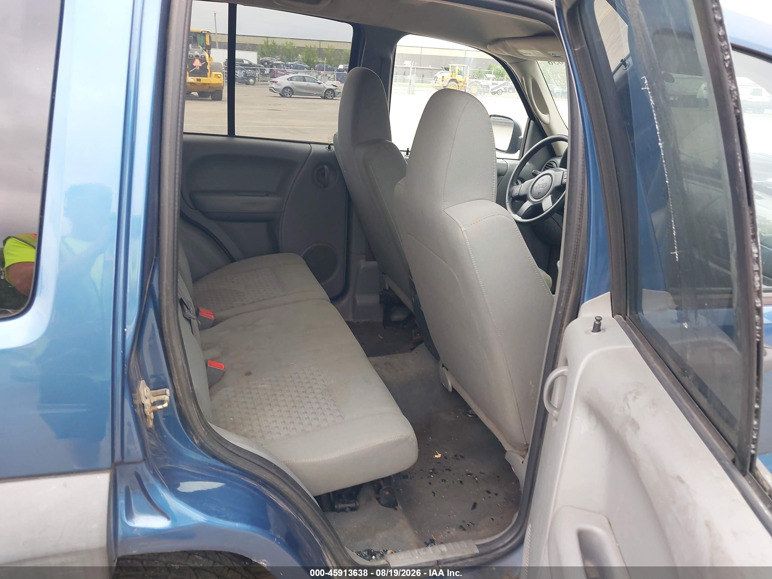 2006 Jeep Liberty Sport Blue vin: 1J4GL48K26W217973