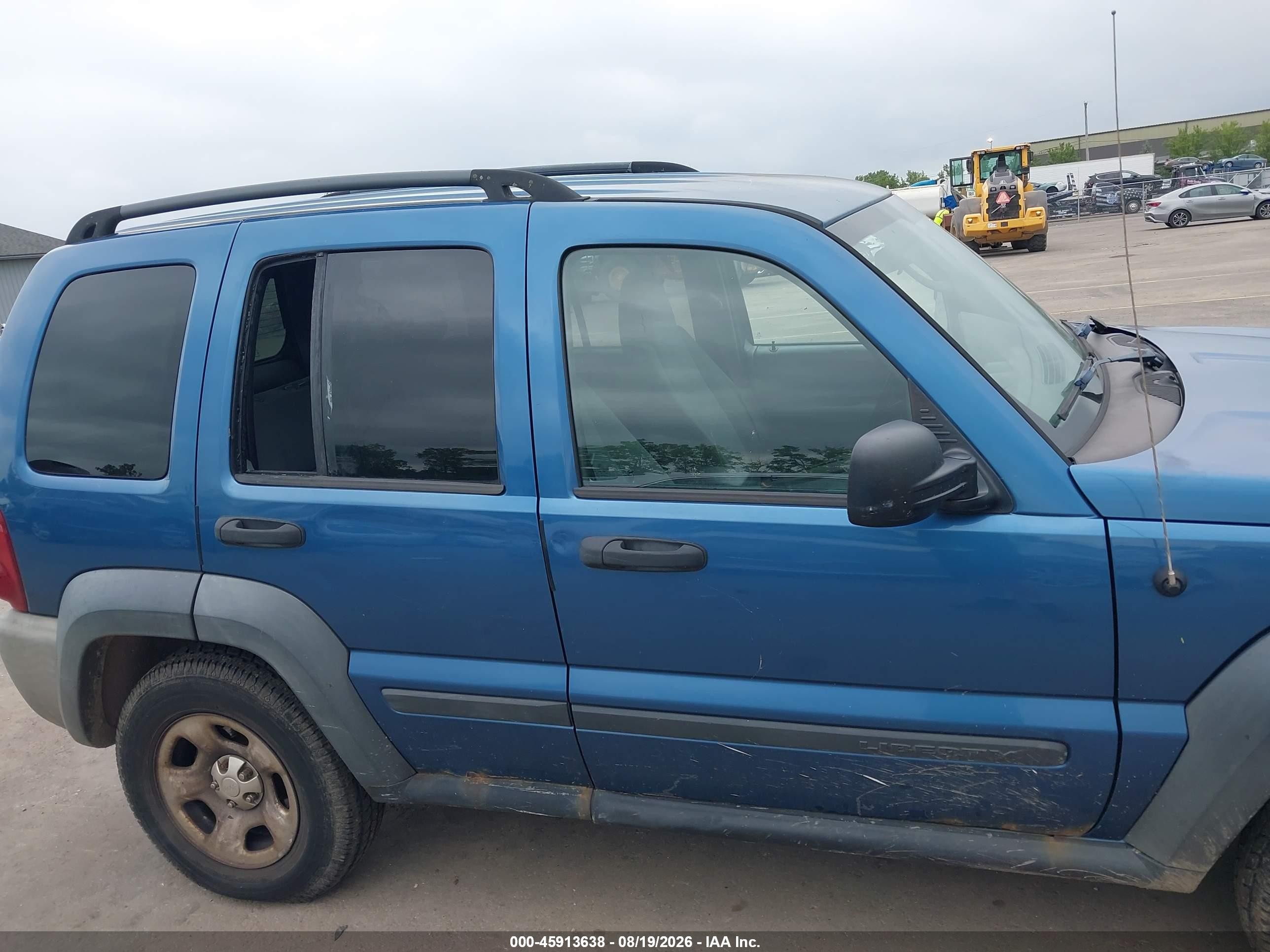 2006 Jeep Liberty Sport Blue vin: 1J4GL48K26W217973