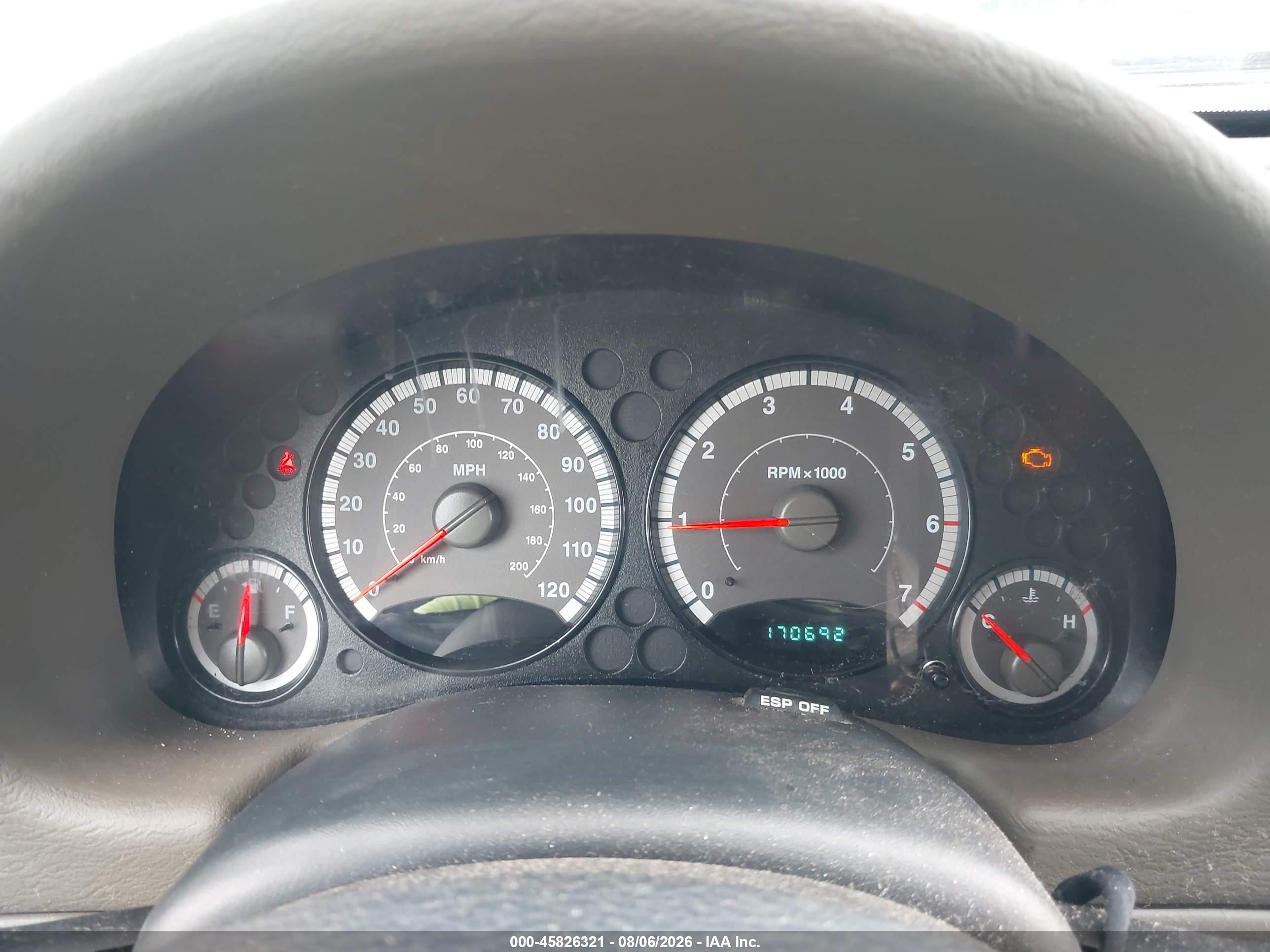 2007 Jeep Liberty Sport Beige vin: 1J4GL48K27W693125