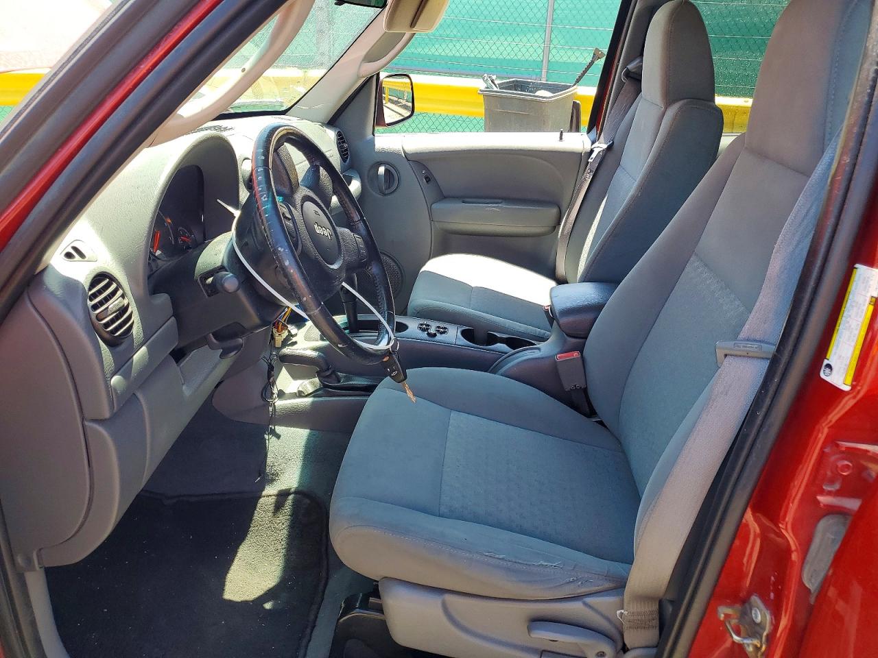 2007 Jeep Liberty Sport Темно-бордовый vin: 1J4GL48K27W718086