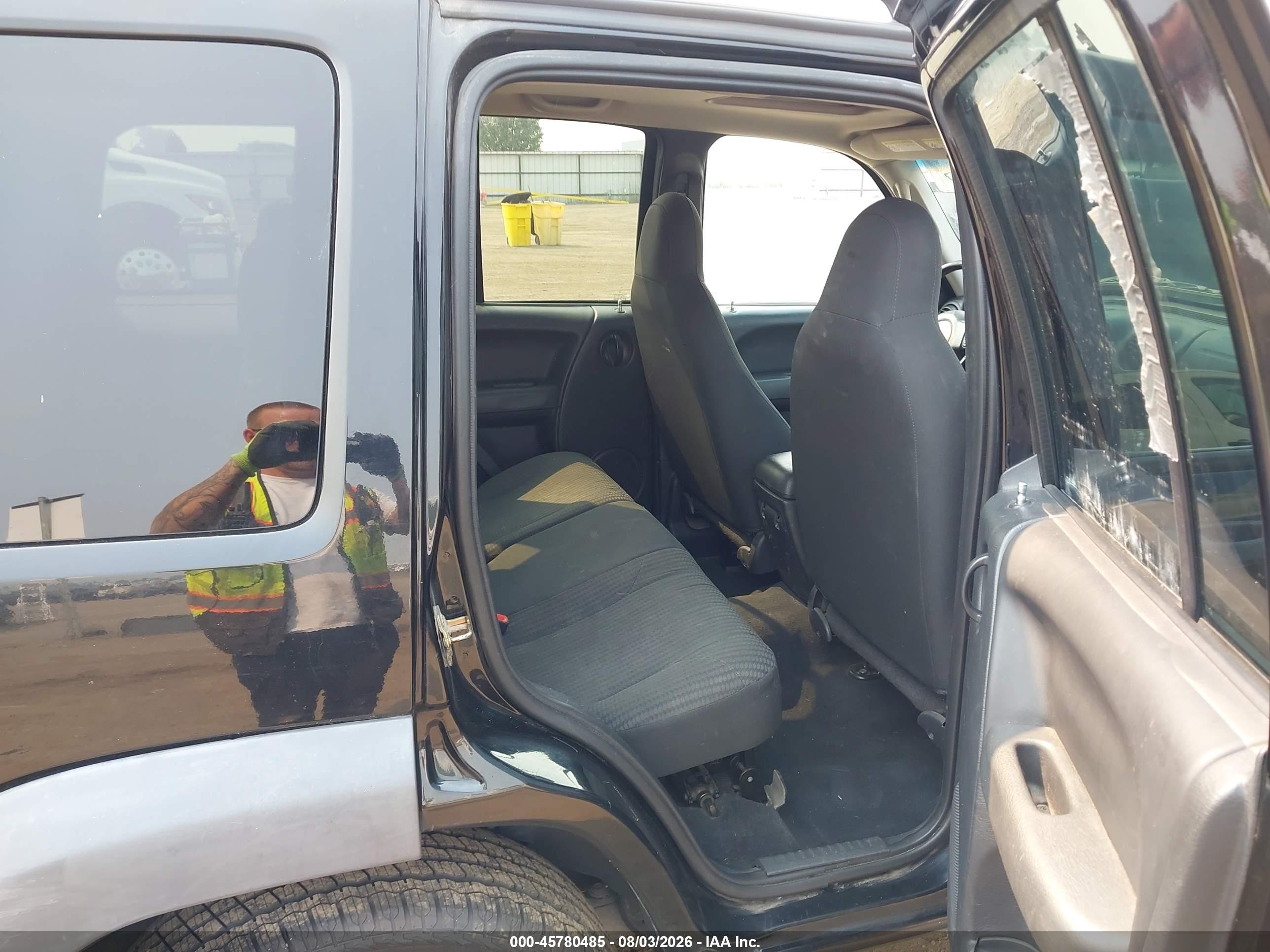 2003 Jeep Liberty Sport Black vin: 1J4GL48K33W722481