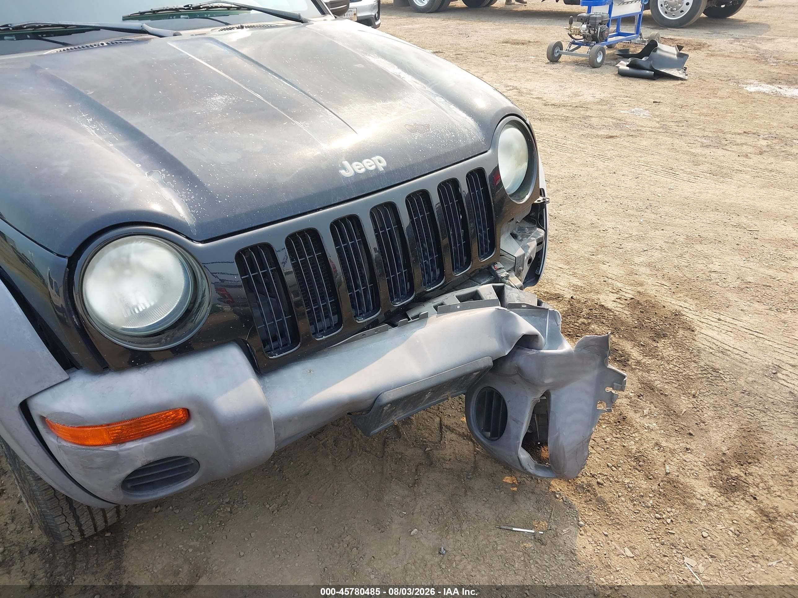2003 Jeep Liberty Sport Black vin: 1J4GL48K33W722481
