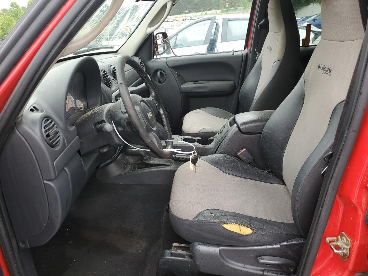 2004 Jeep Liberty Sport Red vin: 1J4GL48K34W172040