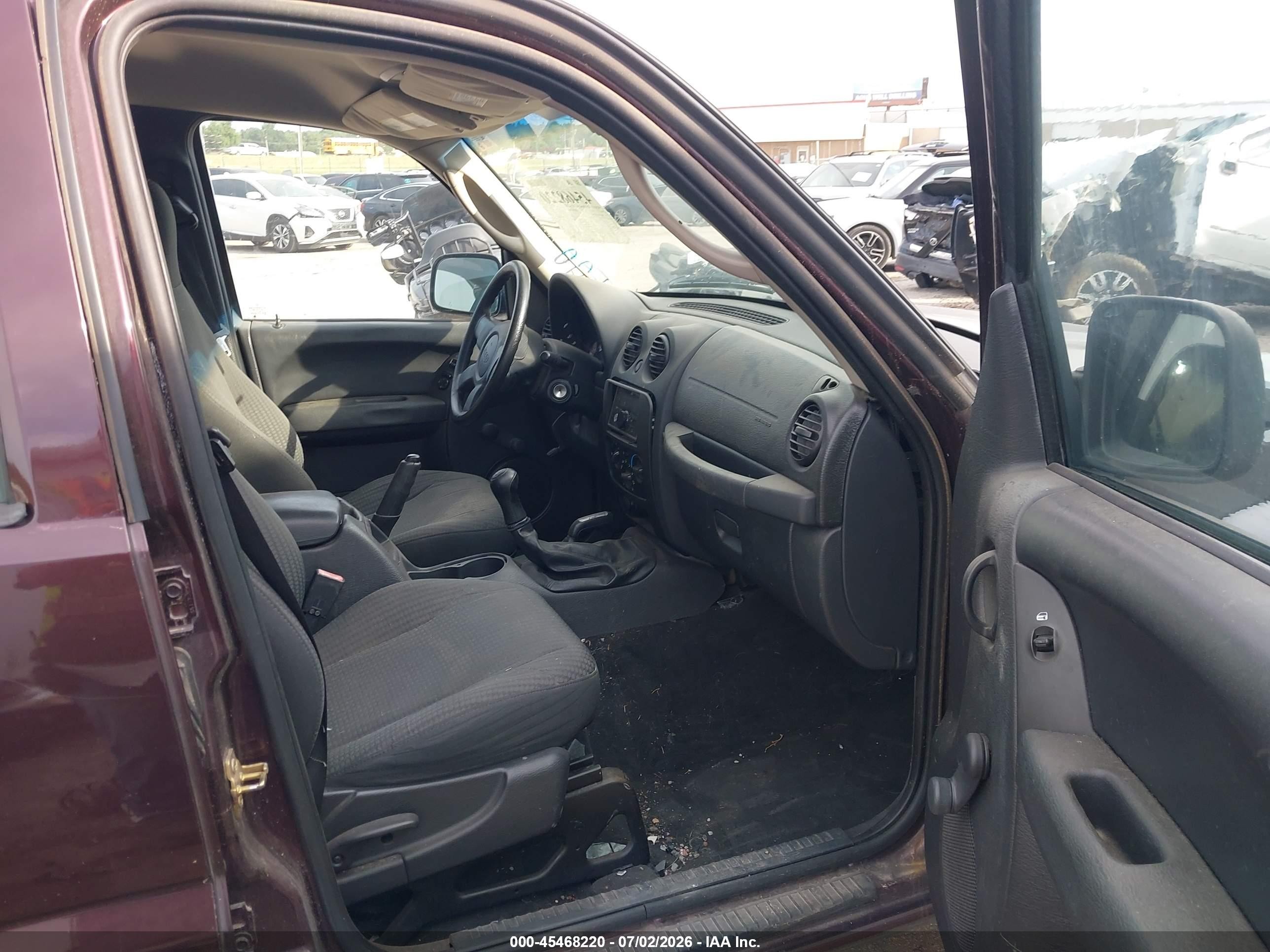 2004 Jeep Liberty Sport Purple vin: 1J4GL48K34W321627