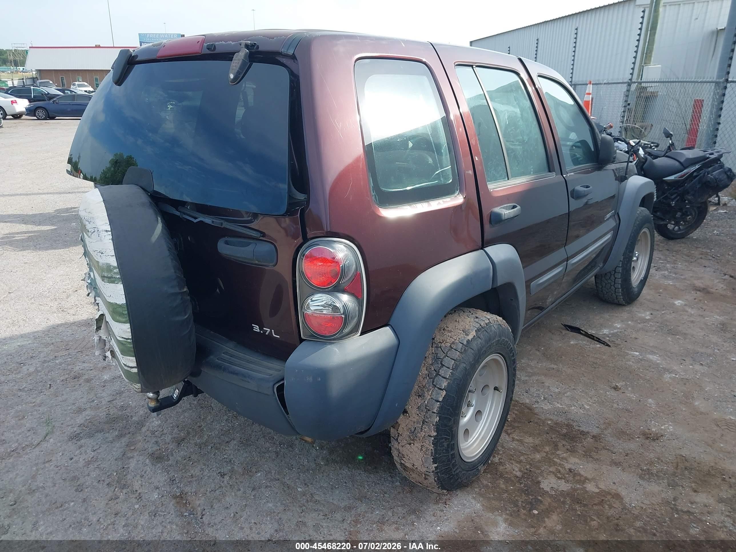 2004 Jeep Liberty Sport Purple vin: 1J4GL48K34W321627