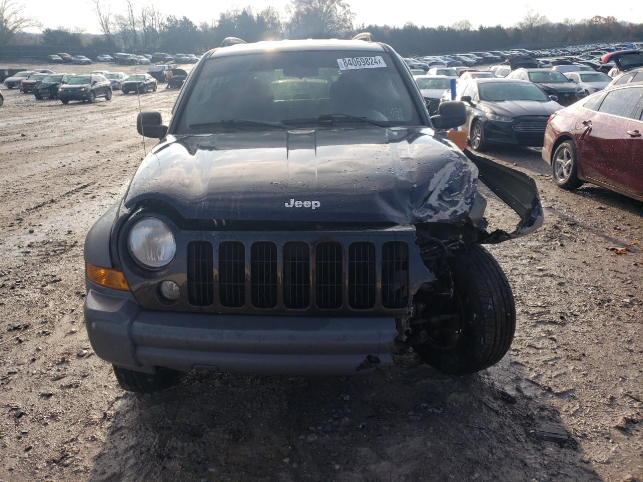 2005 Jeep Liberty Sport Black vin: 1J4GL48K35W508514