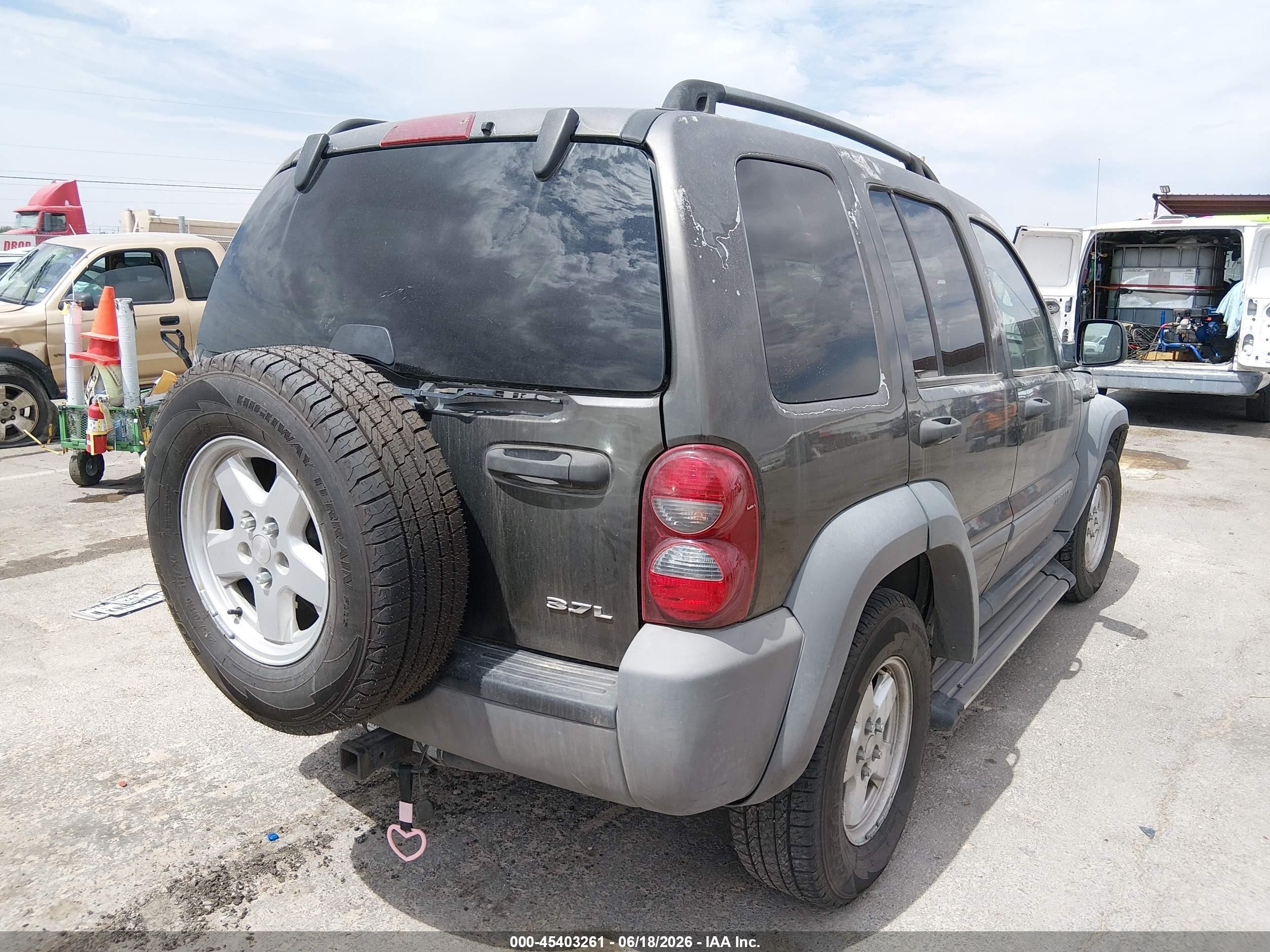 2005 Jeep Liberty Sport Brown vin: 1J4GL48K35W508724