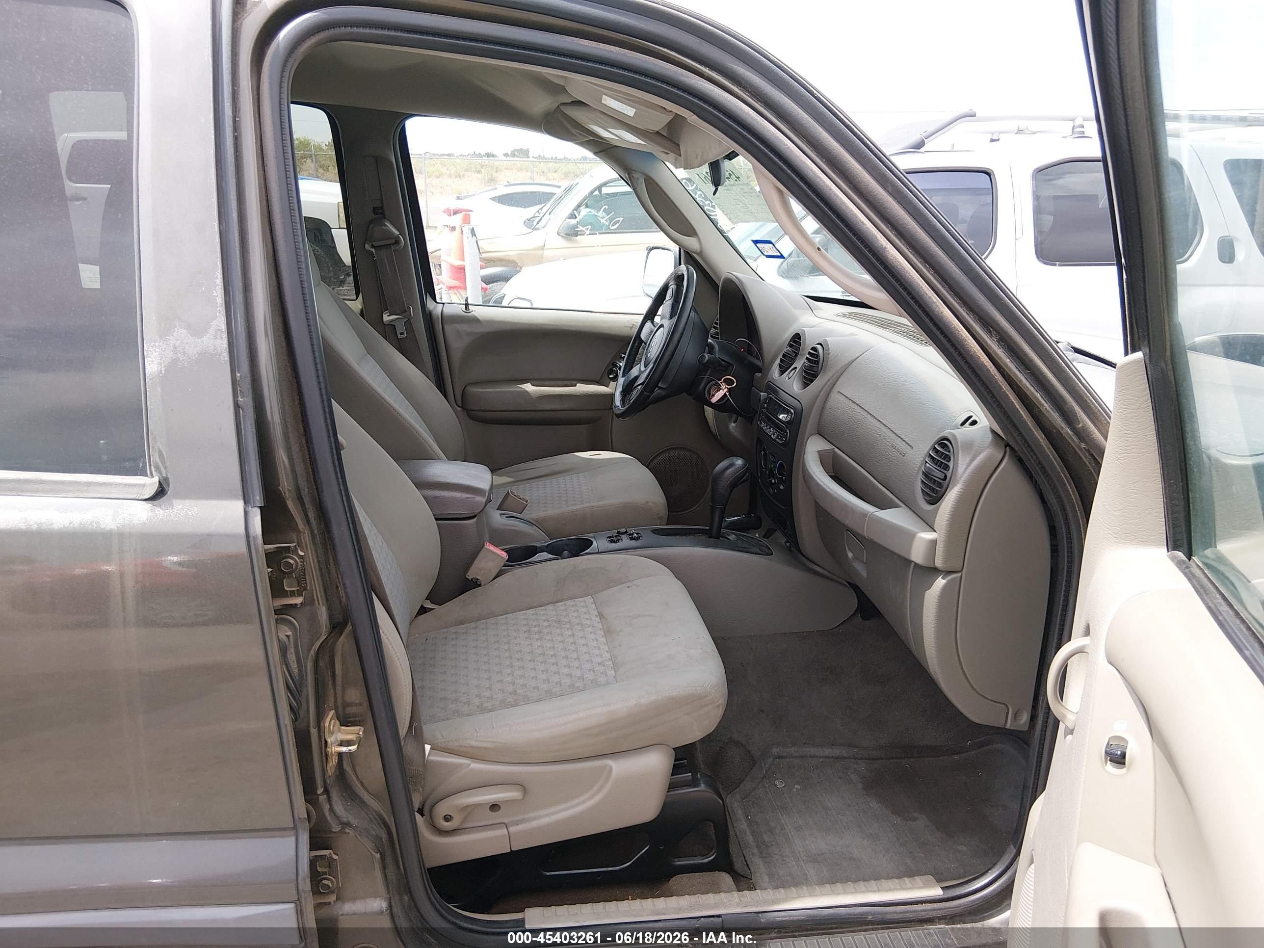 2005 Jeep Liberty Sport Brown vin: 1J4GL48K35W508724