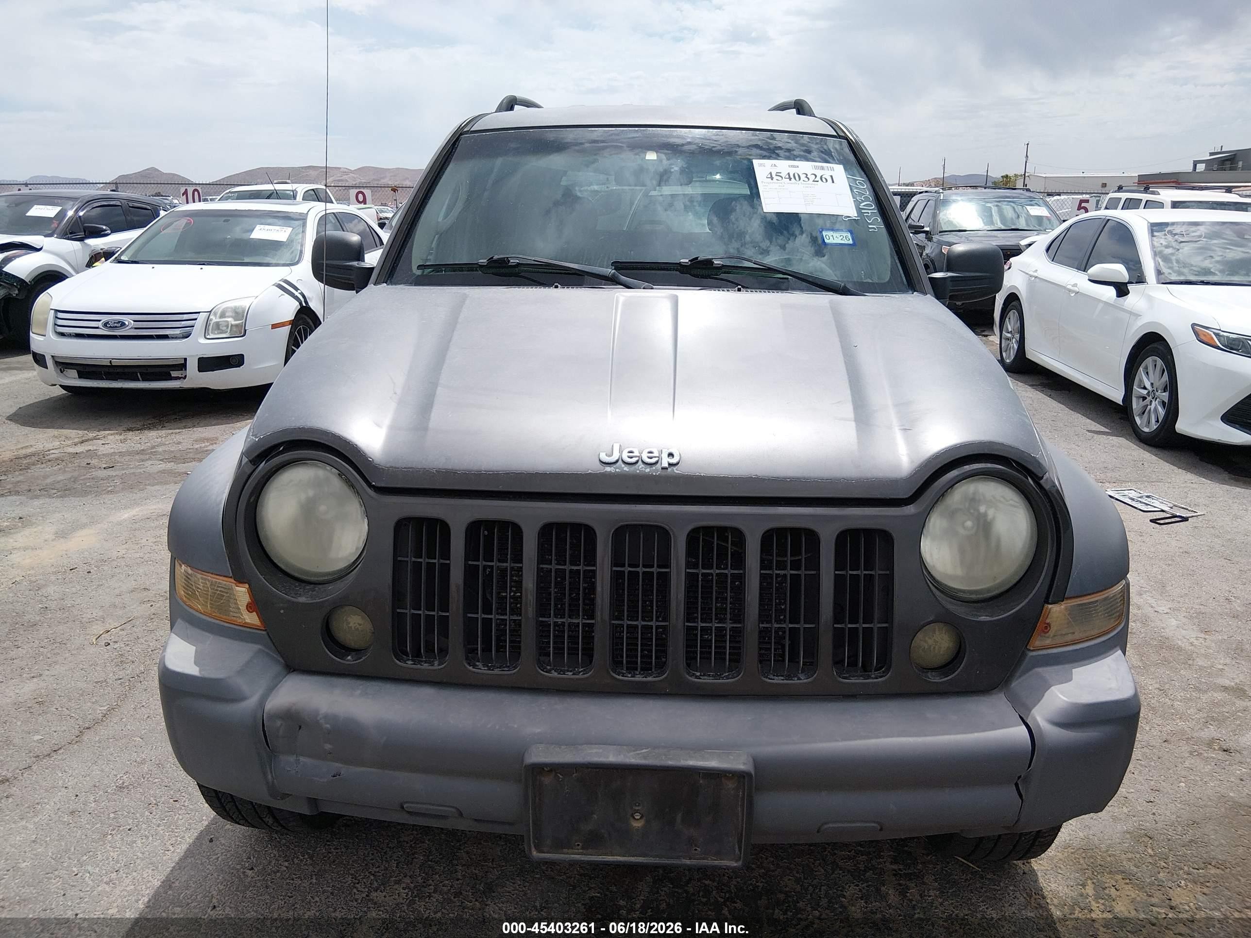 2005 Jeep Liberty Sport Brown vin: 1J4GL48K35W508724