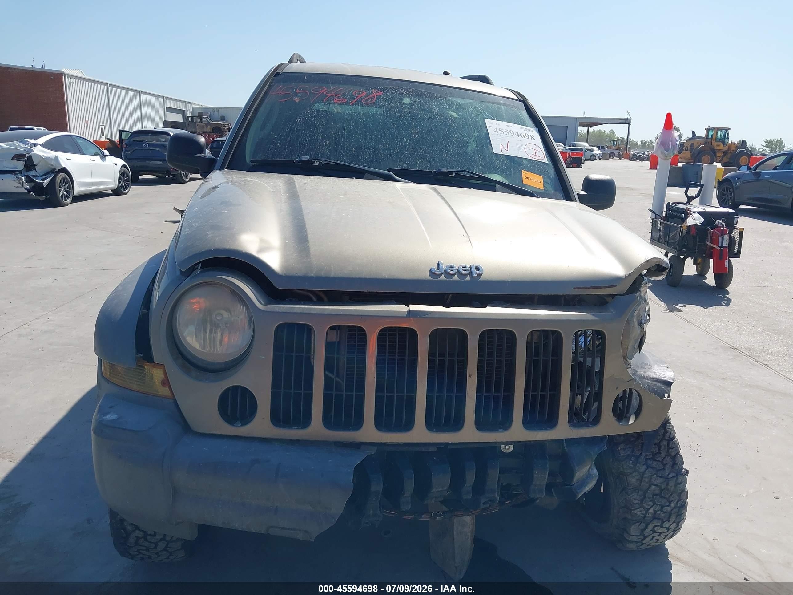 2006 Jeep Liberty Sport Beige vin: 1J4GL48K36W107885