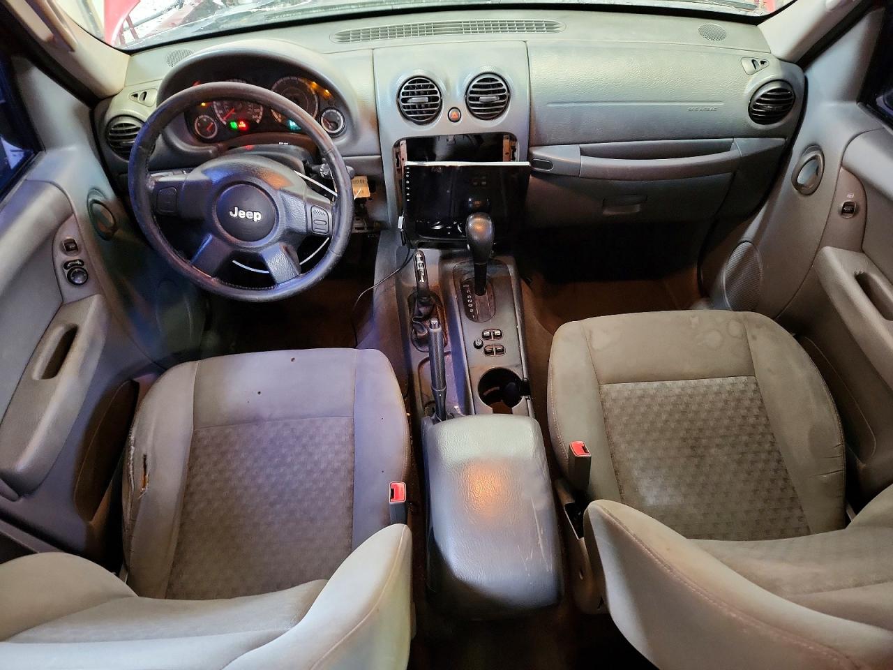 2006 Jeep Liberty Sport Красный vin: 1J4GL48K36W139073