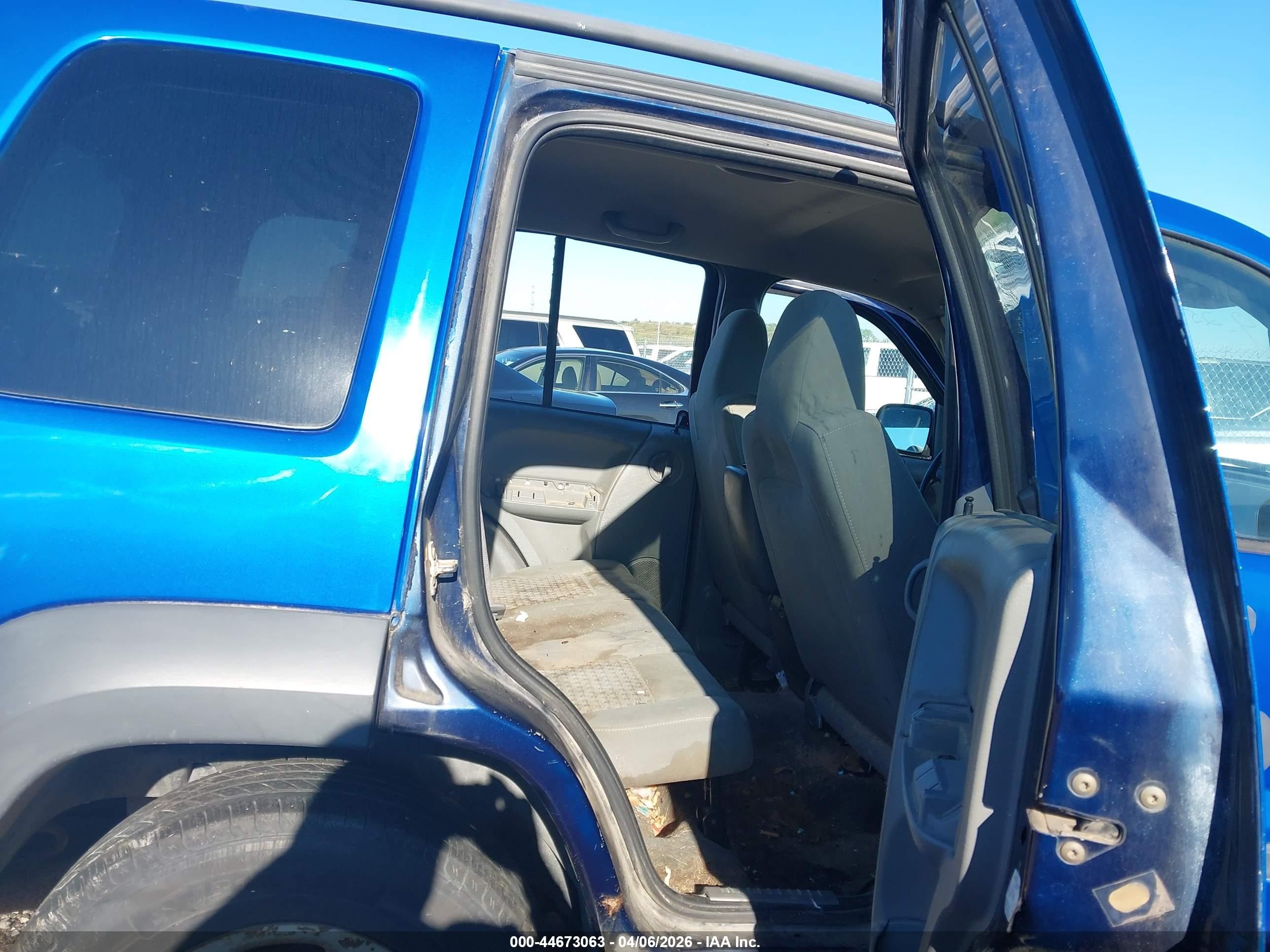 2006 Jeep Liberty Sport Синий vin: 1J4GL48K36W181579