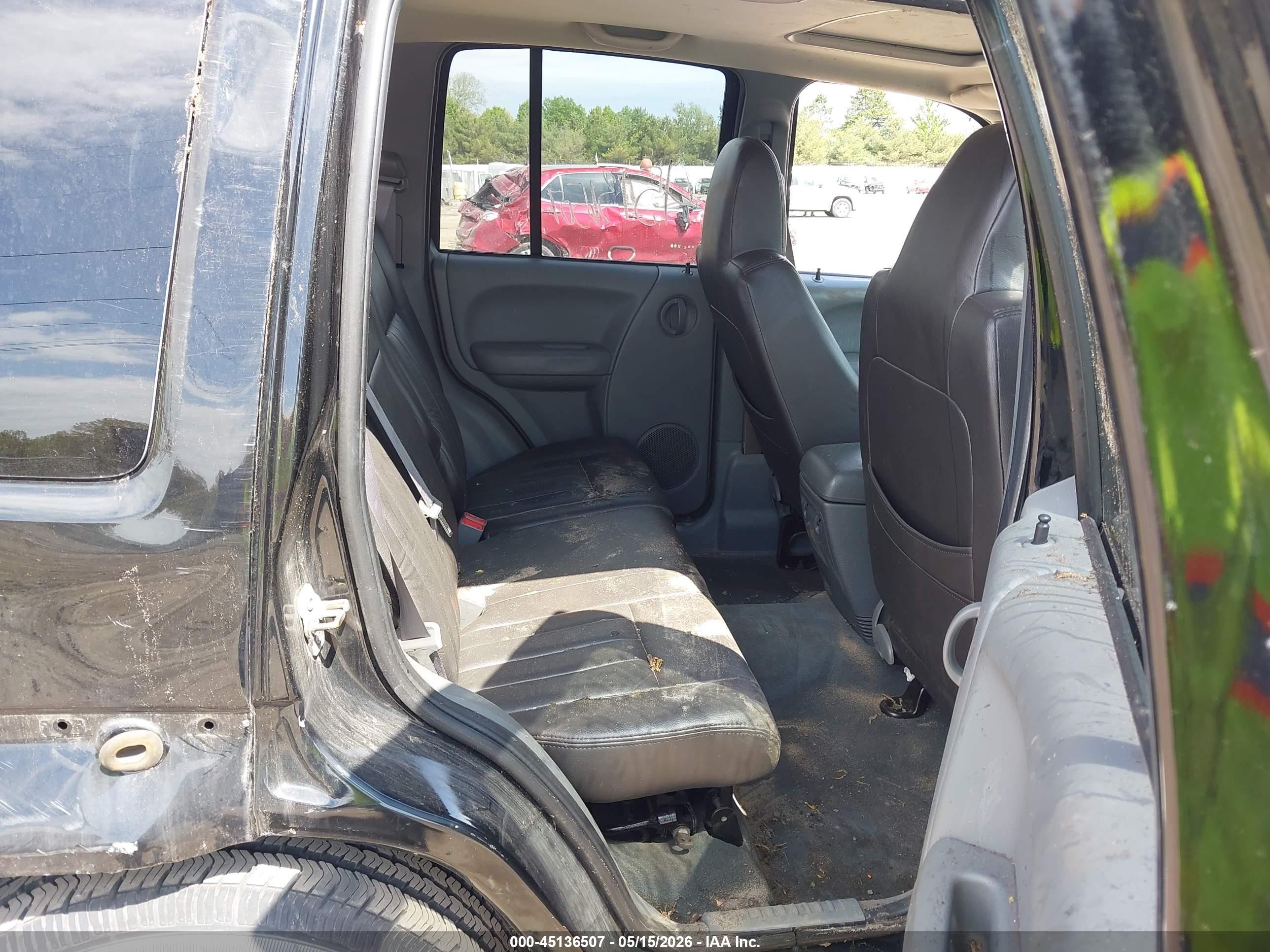 2006 Jeep Liberty Sport Black vin: 1J4GL48K36W259987