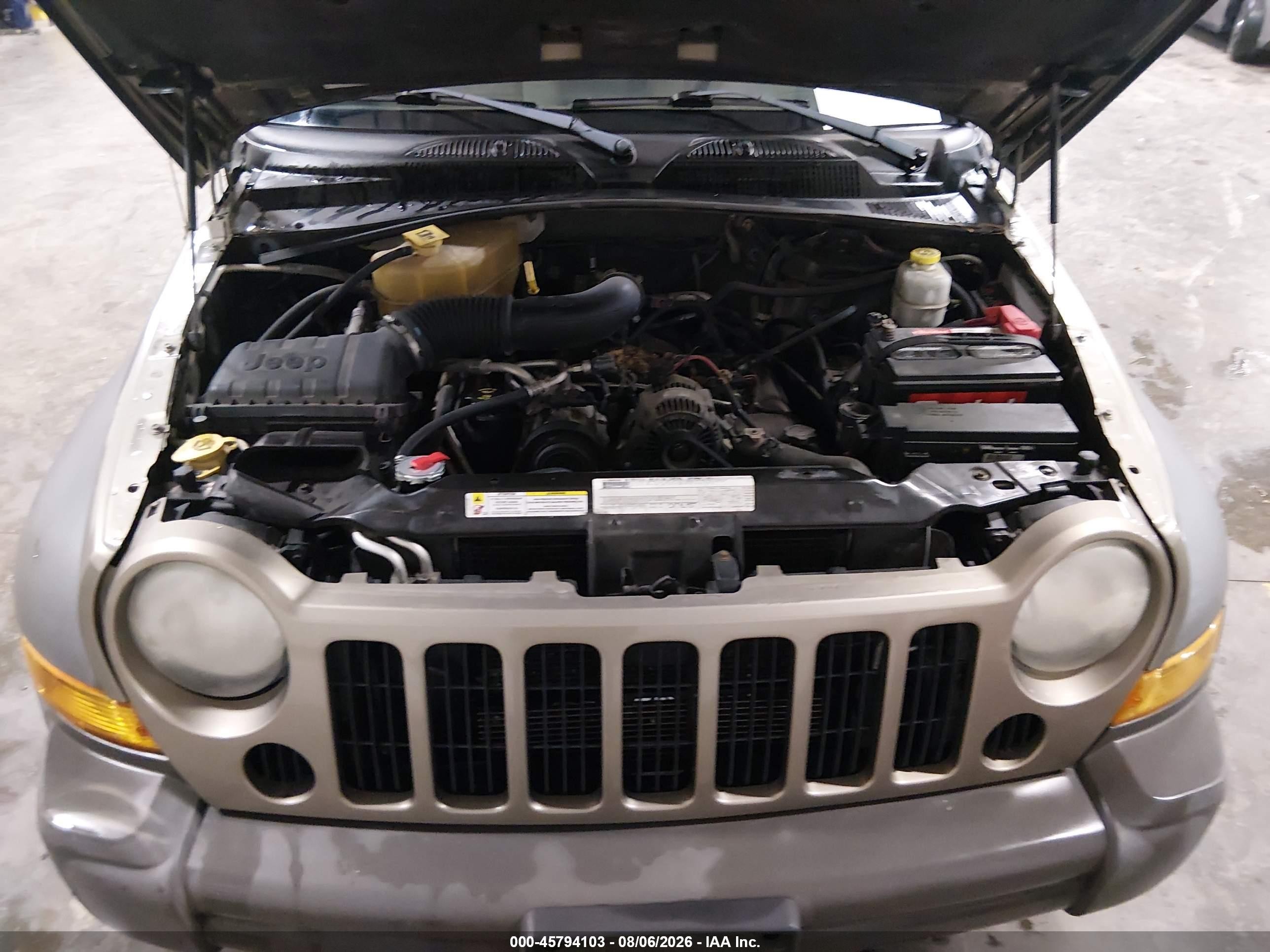 2007 Jeep Liberty Sport Brown vin: 1J4GL48K37W645598