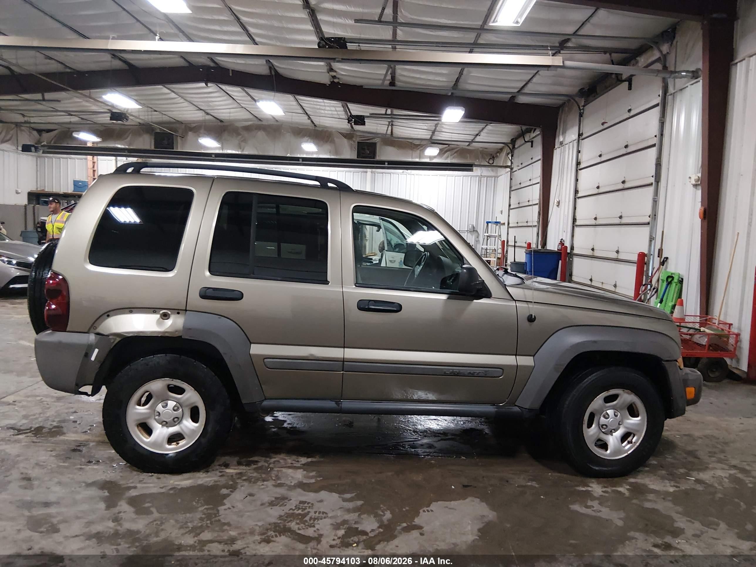 2007 Jeep Liberty Sport Brown vin: 1J4GL48K37W645598