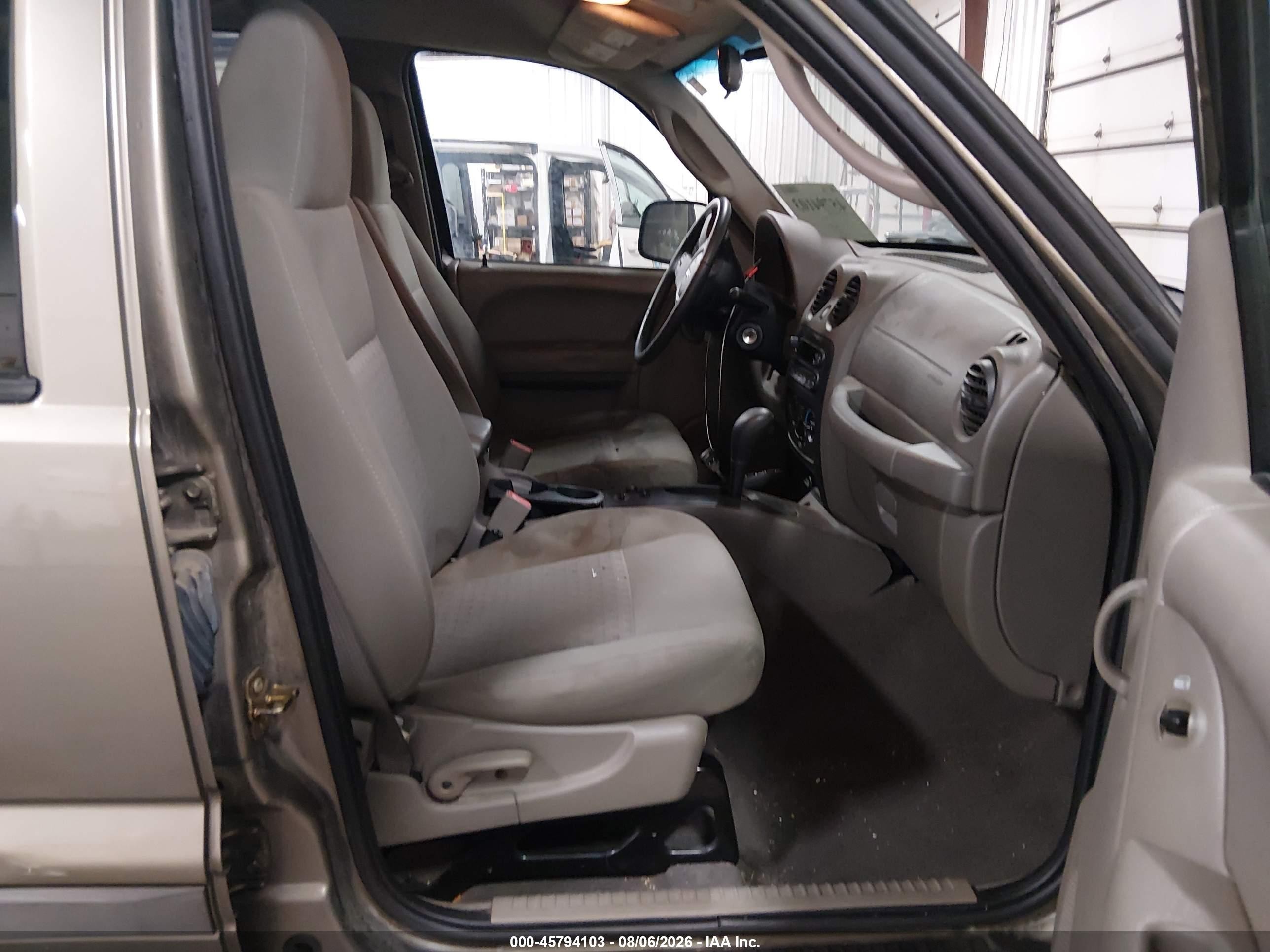 2007 Jeep Liberty Sport Brown vin: 1J4GL48K37W645598