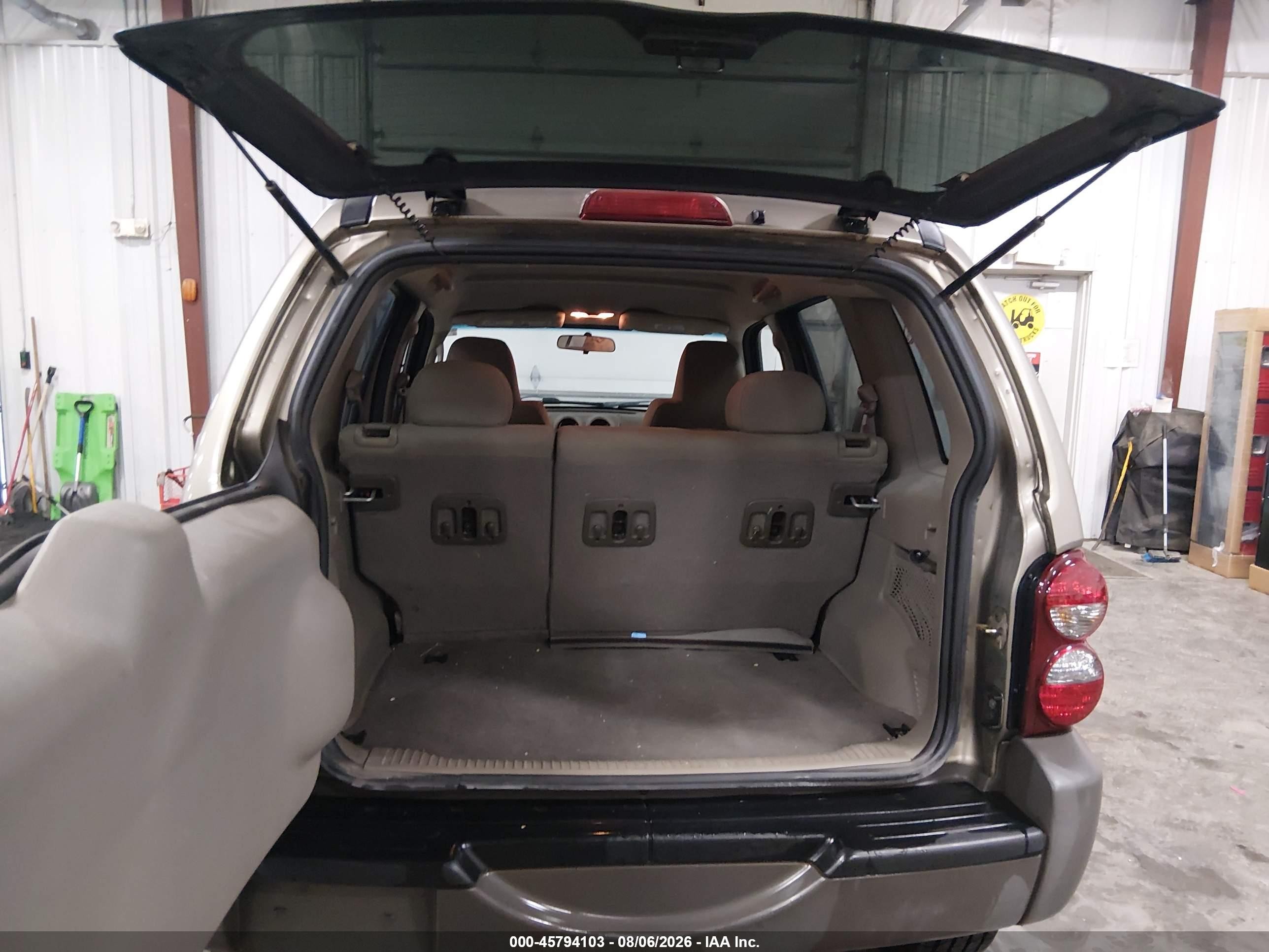 2007 Jeep Liberty Sport Brown vin: 1J4GL48K37W645598
