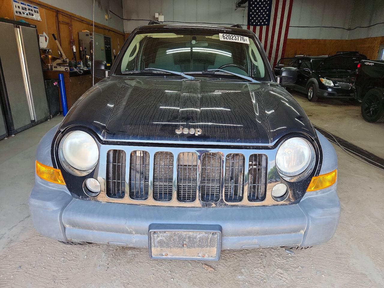 2007 Jeep Liberty Sport Black vin: 1J4GL48K37W710613